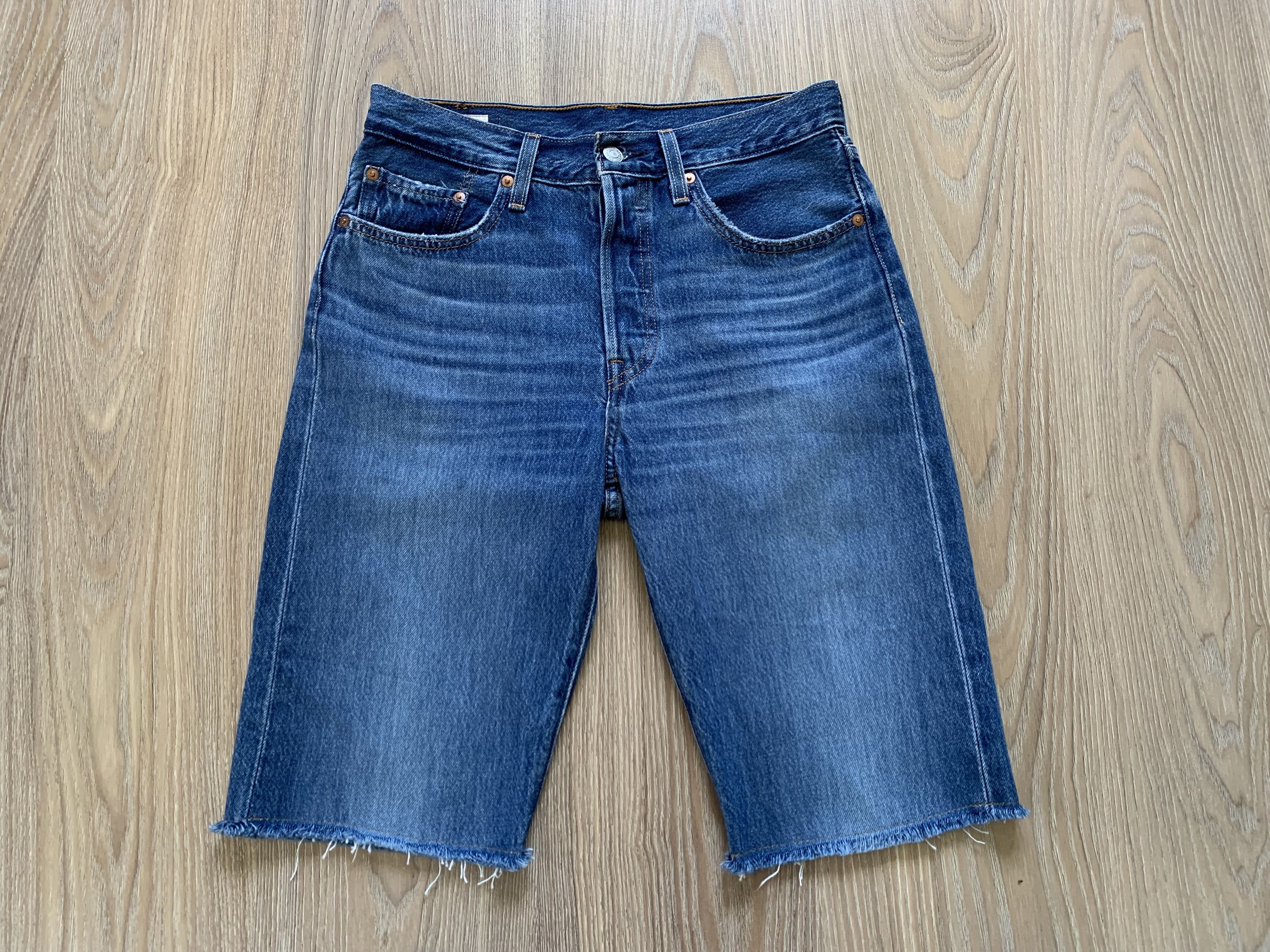 Denime × Levi's Levis Blue Denim Shorts Breeches Size US 29 - 2 Thumbnail