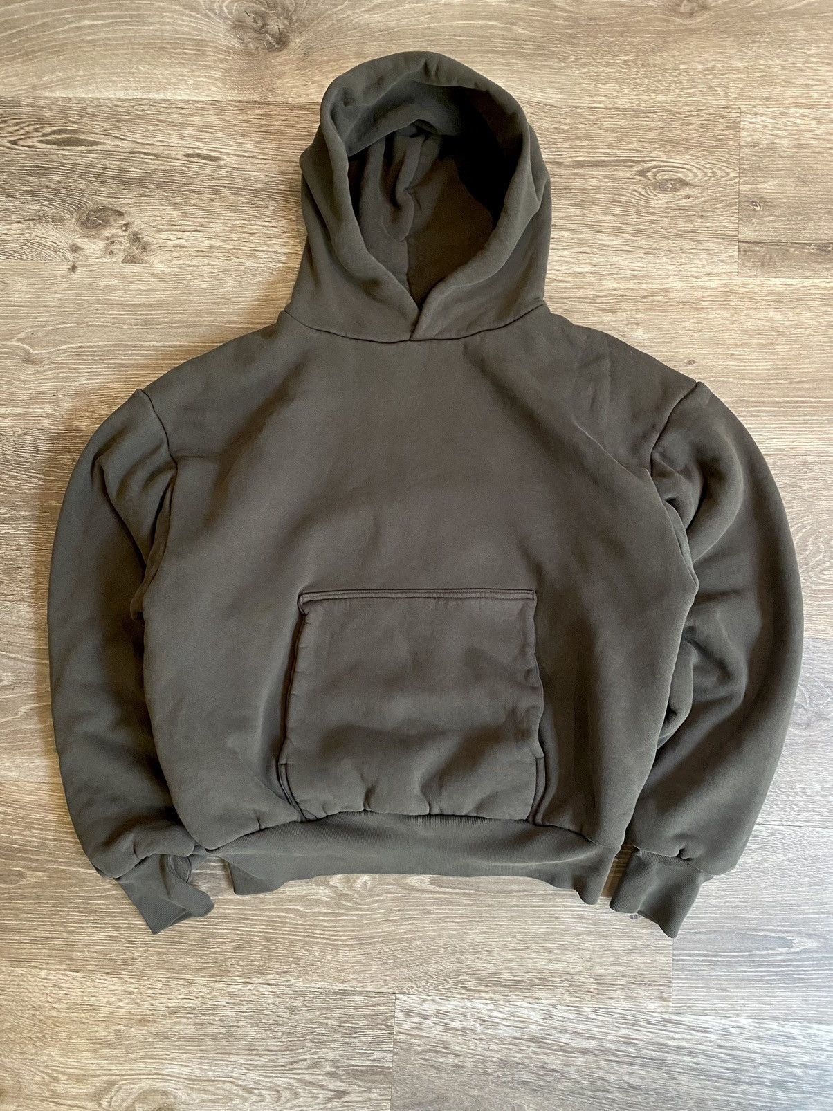Kanye West Los Angeles Apparel Sample LA Apparel Double Layered Hoodie Grailed