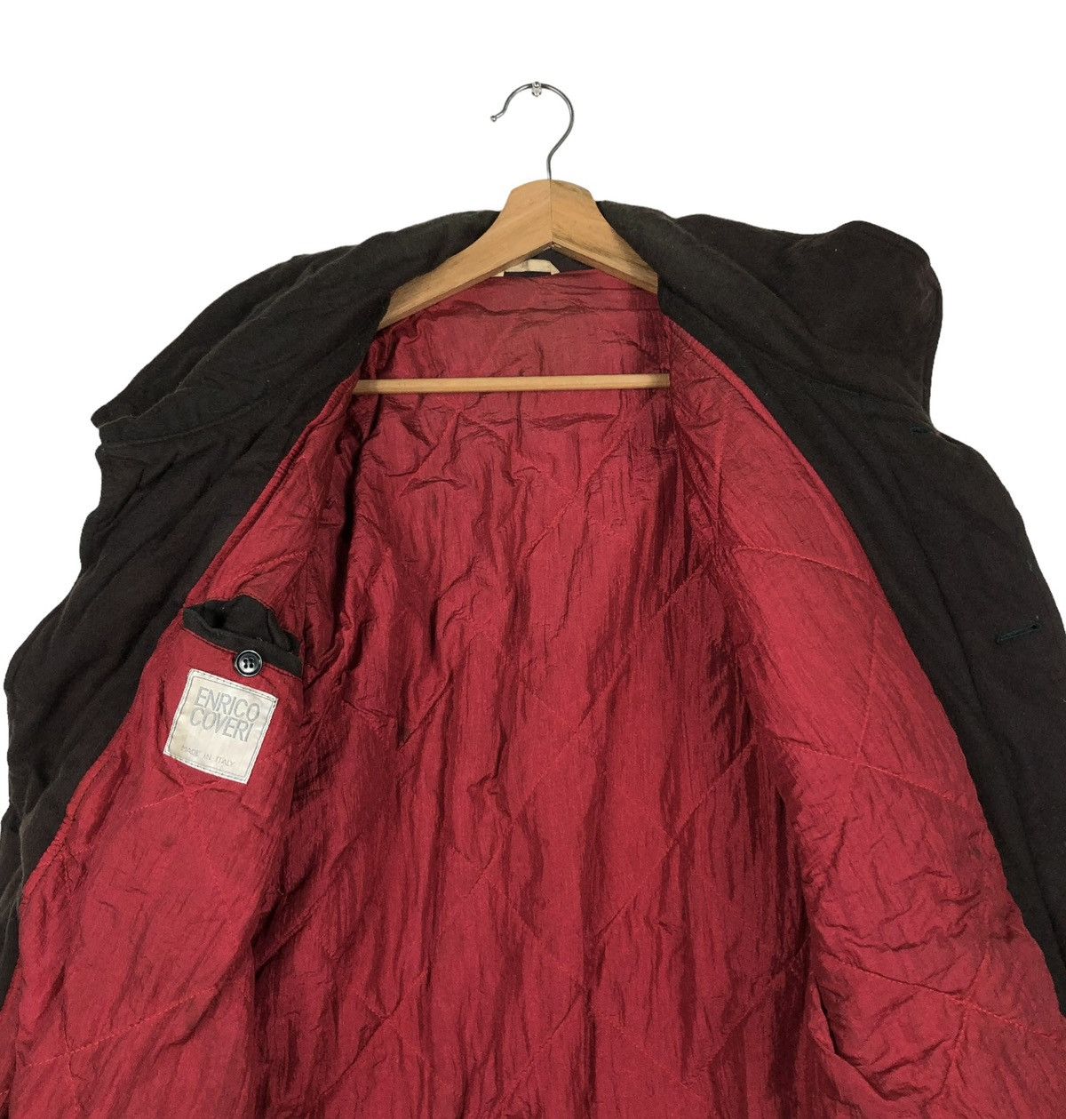 Enrico Coveri 🔥VINTAGE SUEDE BOMBER LEATHER JACKET ENRICO COVERI ITALY Size US M / EU 48-50 / 2 - 14 Thumbnail