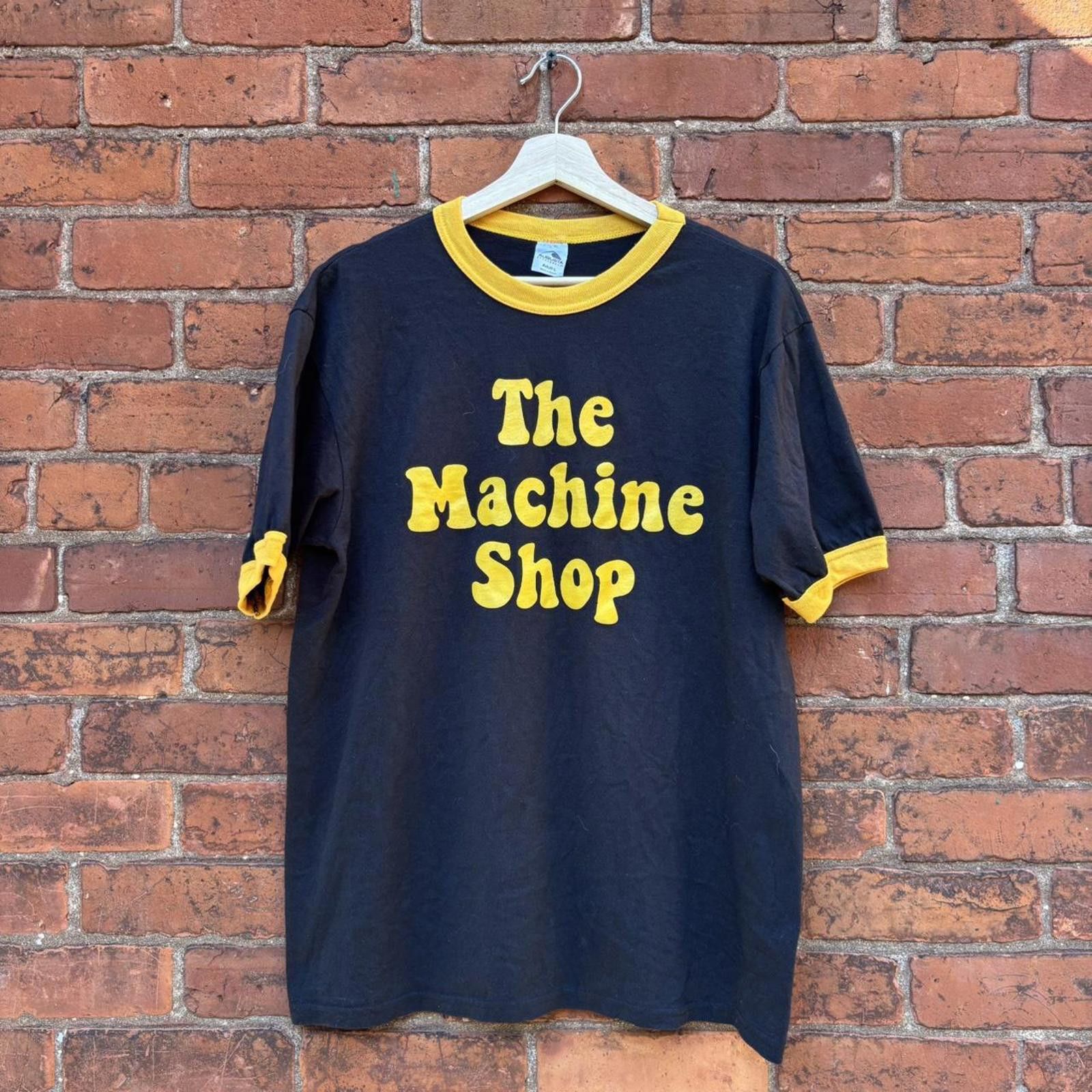 Augusta Sportswear the machine shop Flint Michigan ringer t shirt L Size US L / EU 52-54 / 3 - 1 Thumbnail