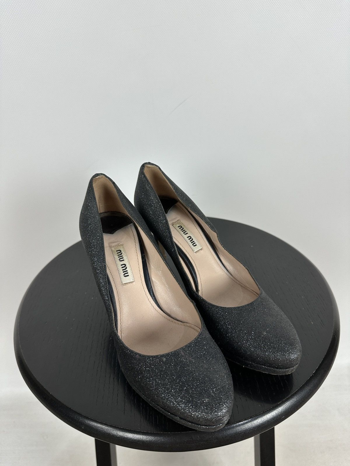 Miu Miu Miu Miu Glitter Heel Size US 6.5 / IT 36.5 - 5 Thumbnail