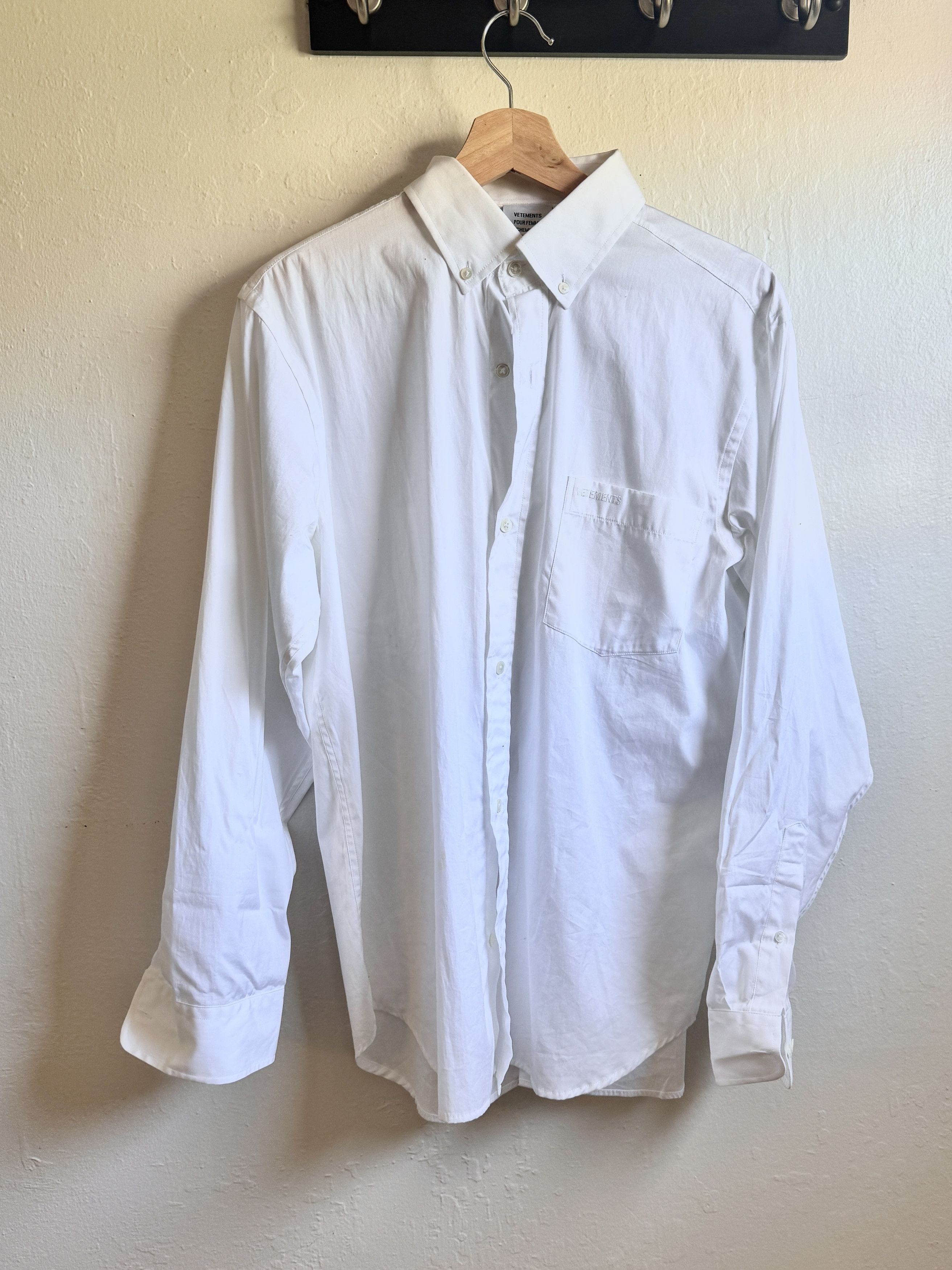 Vetements SS18 Demna-era Double-Sided Shirt Size US XS / EU 42 / 0 - 6 Thumbnail