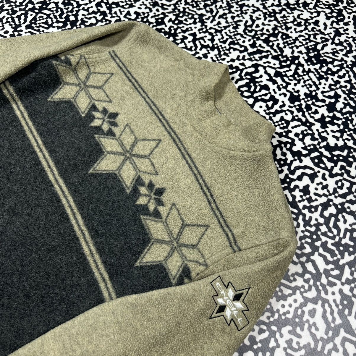 O'Neill Vintage 90s Oneill Retro Fleece Aztec Logo Surf Board Style Size M / US 6-8 / IT 42-44 - 8 Thumbnail