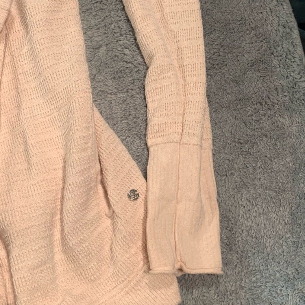 Lululemon Lululemon Athletica Cardigan Light Pink S Women Regular Pink Cardigan Women Ladies 2020s Size S / US 4 / IT 40 - 4 Thumbnail
