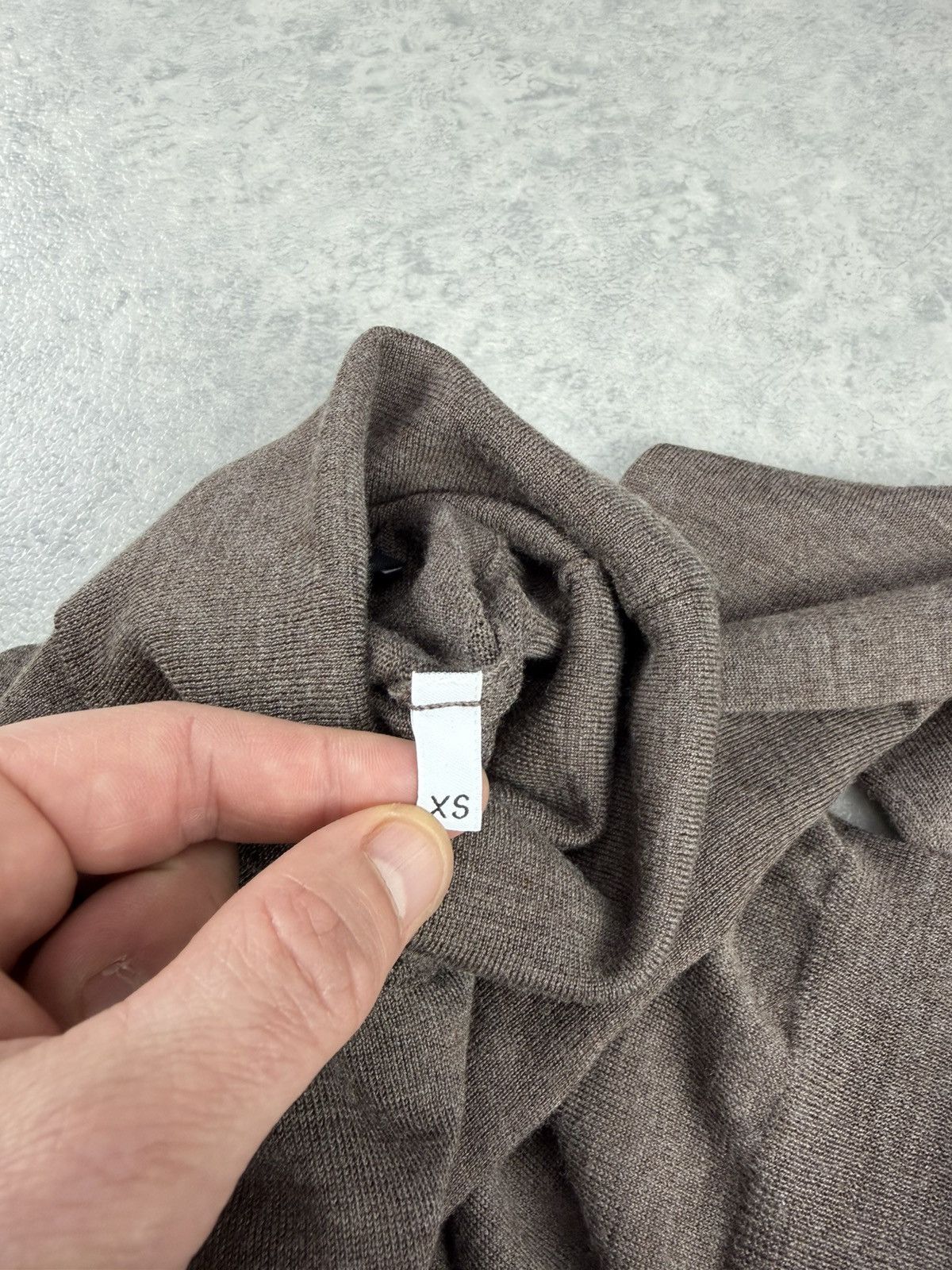 Other Pelikamo Zurich Merino Wool Silk Turtleneck Sweater Brown XS Size US XS / EU 42 / 0 - 8 Thumbnail