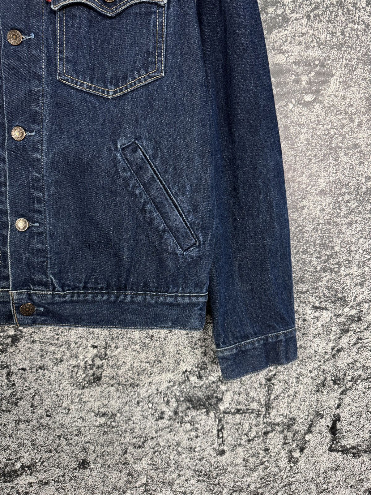 Levi's Men’s Levi’s Vintage Denim Jacket Jean Trucker 90s Size M Size US M / EU 48-50 / 2 - 5 Thumbnail
