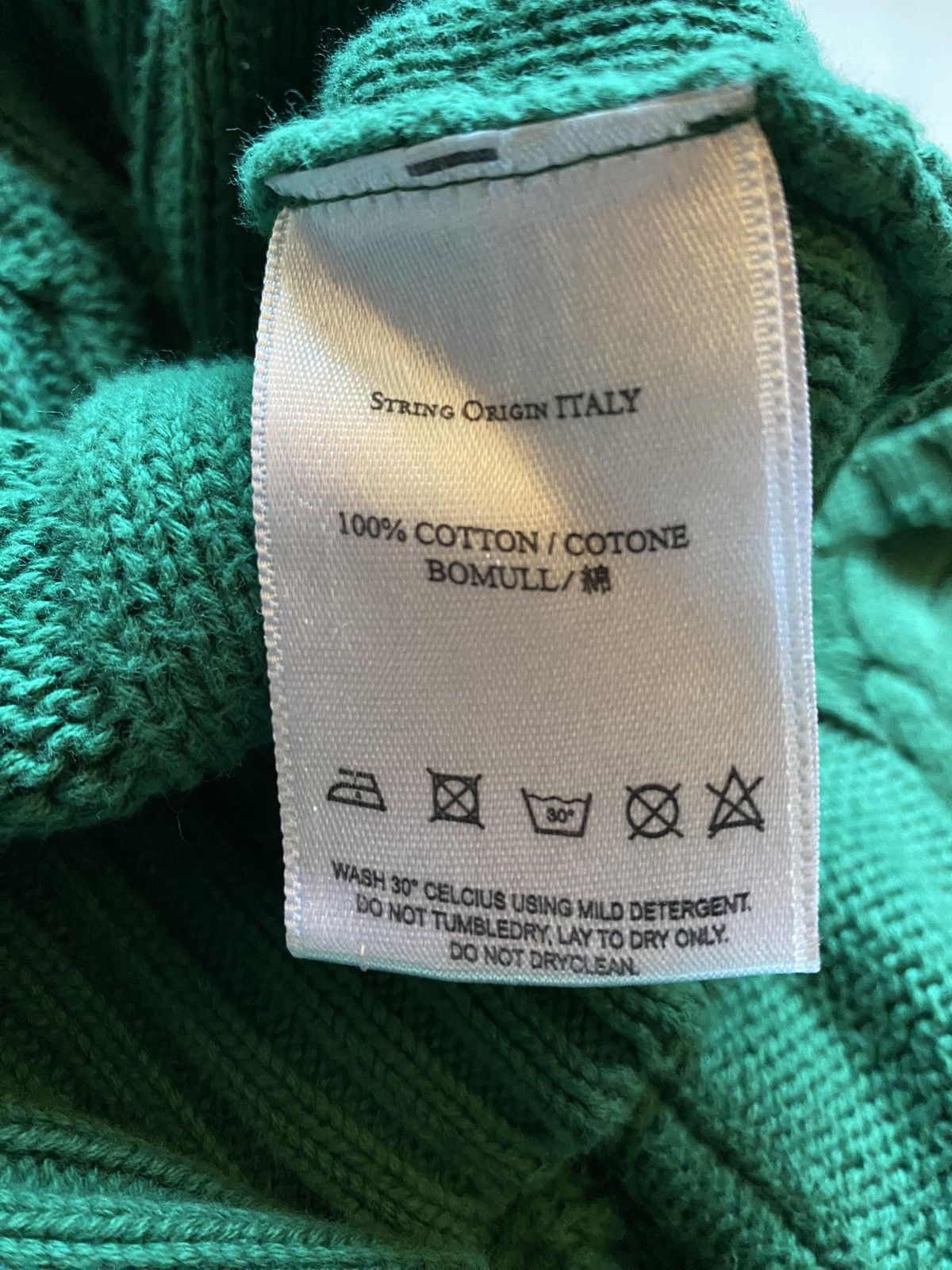 Our Legacy Our Legacy Cable Knit Sweater Size US L / EU 52-54 / 3 - 3 Thumbnail