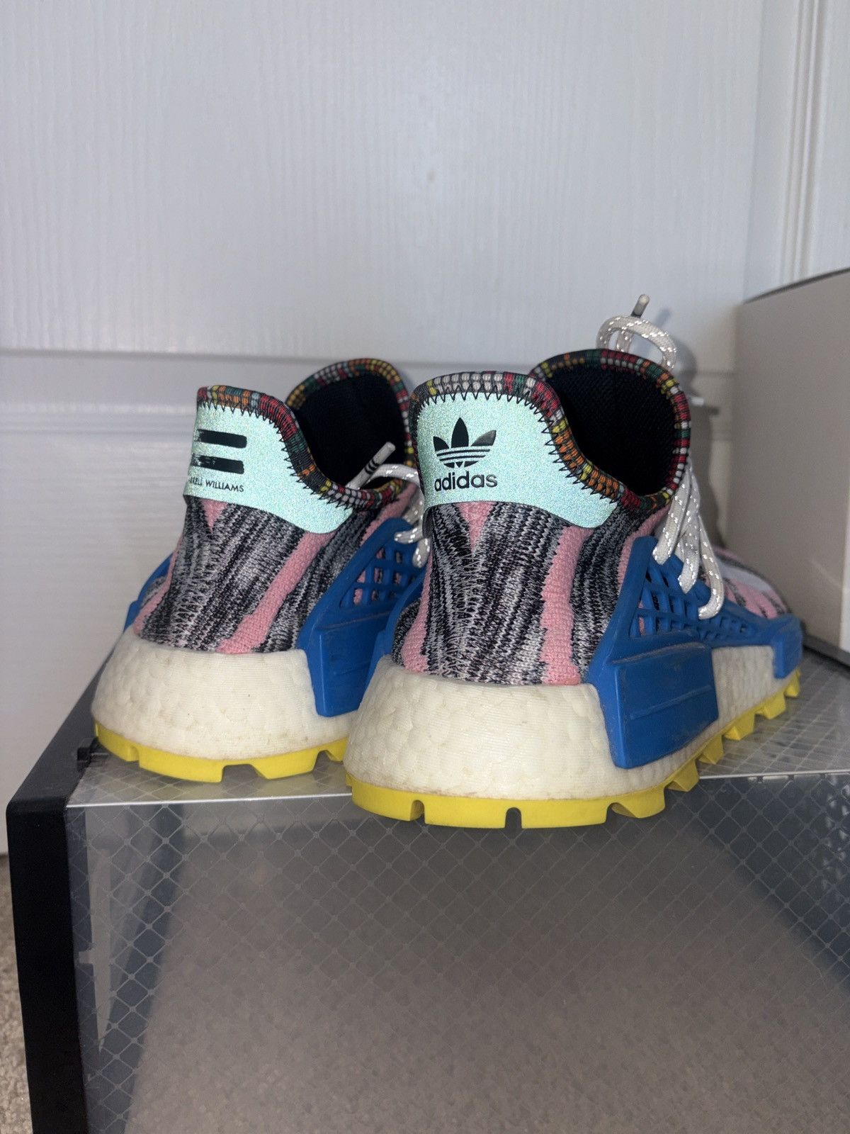 Adidas Adidas Human Race NMD “Solar HU” (Pharrell Williams) Size US 8 / EU 41 - 3 Thumbnail