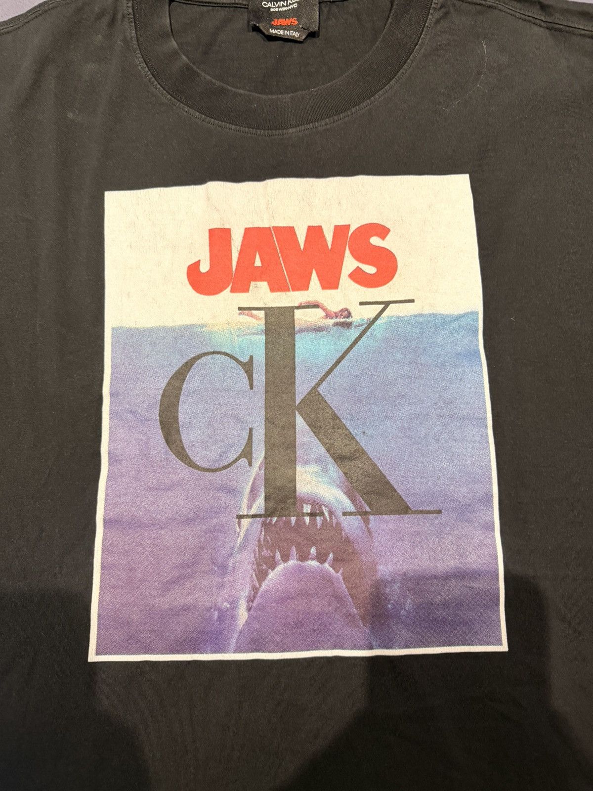 Calvin Klein 205W39NYC T shirt SS19 CALVIN KLEIN 205W39NYC JAWS Size US M / EU 48-50 / 2 - 1 Thumbnail