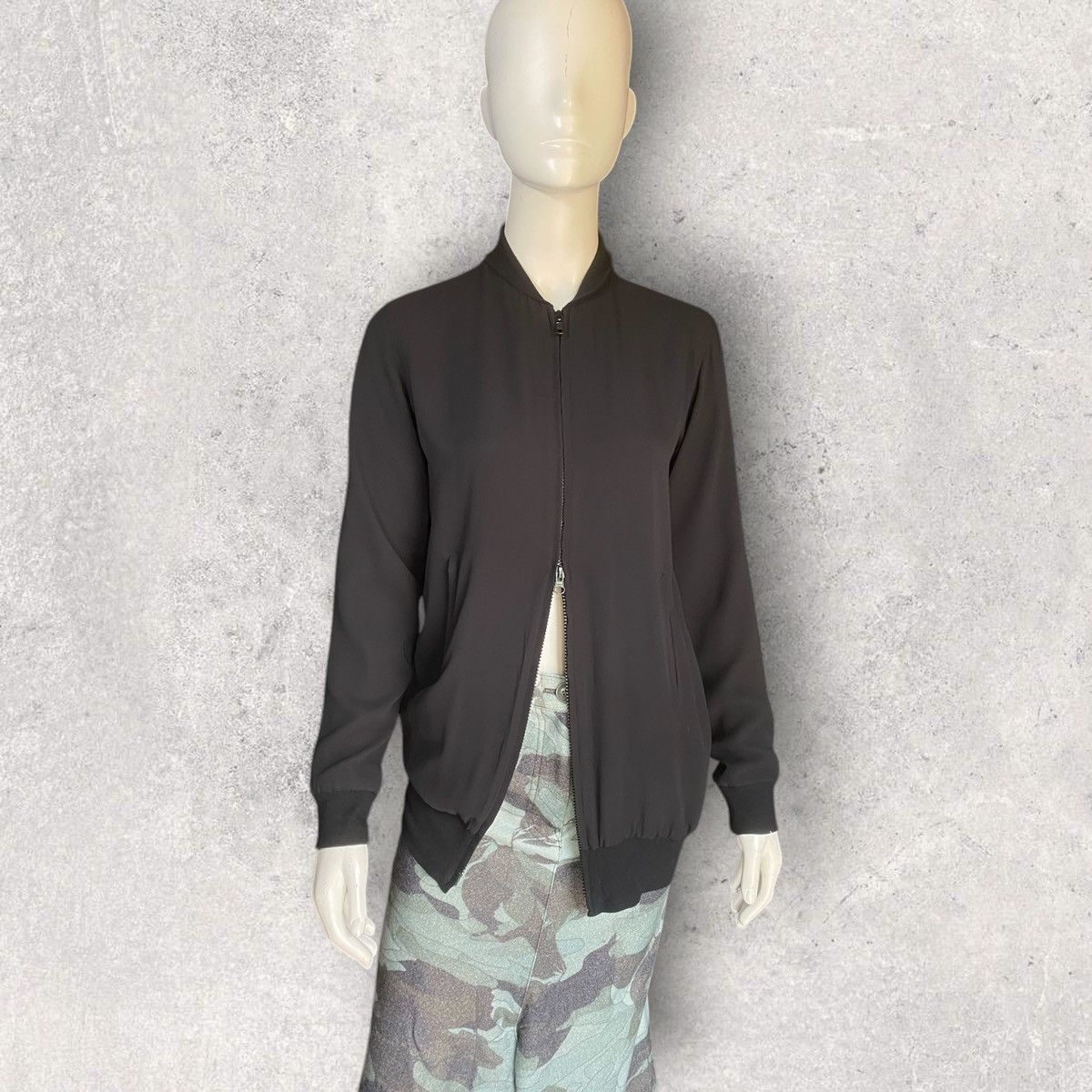 Yohji Yamamoto AW15 Apple Embroidered Sheer Mesh Jacket Size S / US 4 / IT 40 - 3 Thumbnail
