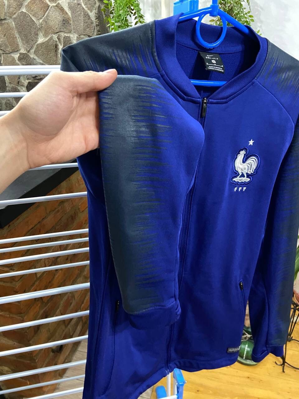 Nike Nike France Dri Fit Football Training Zip Track Jacket Size US M / EU 48-50 / 2 - 7 Thumbnail