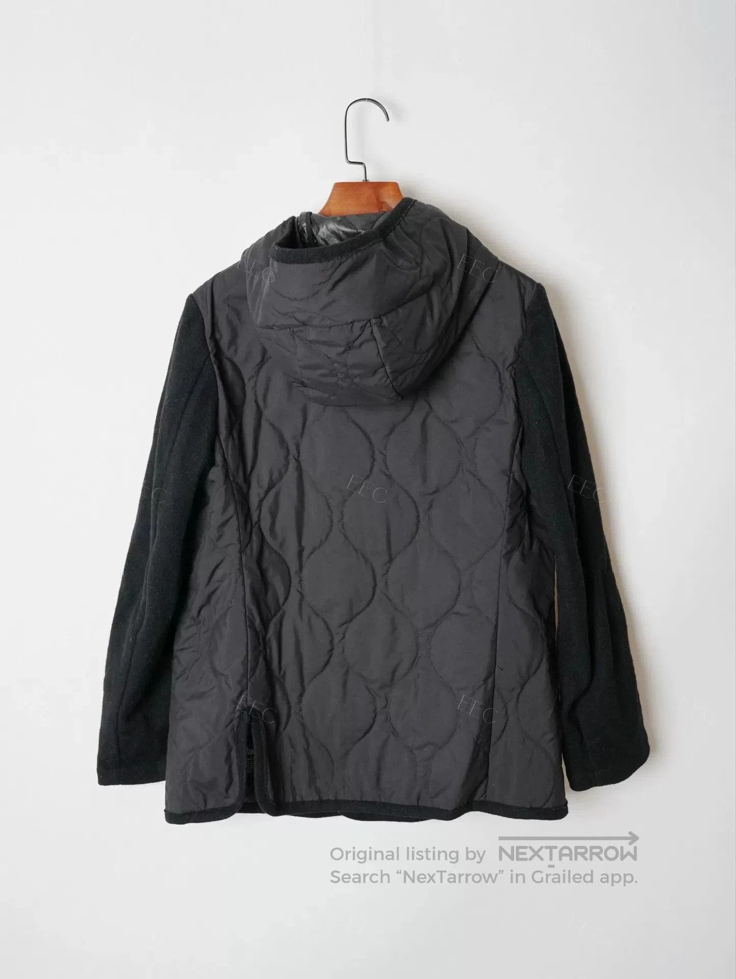 Yohji Yamamoto Yohji Yamamoto Black Wool Long Coat. Size US M / EU 48-50 / 2 - 7 Thumbnail