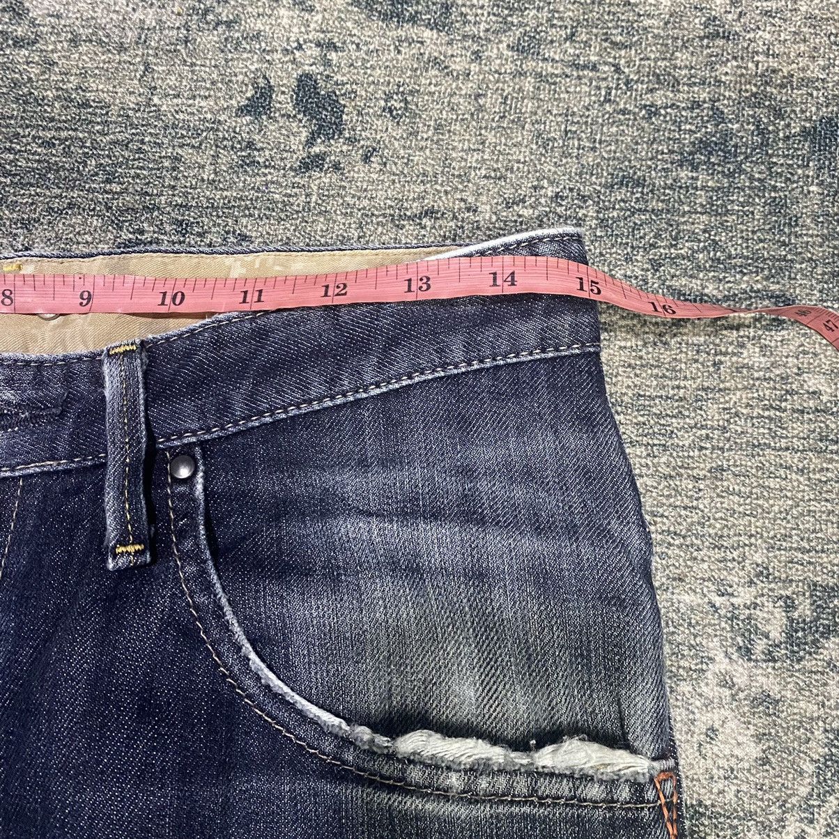 Designer × Edwin × Jean Edwin Efunction Twisted Leg Denim Jeans Size US 28 / EU 44 - 13 Thumbnail