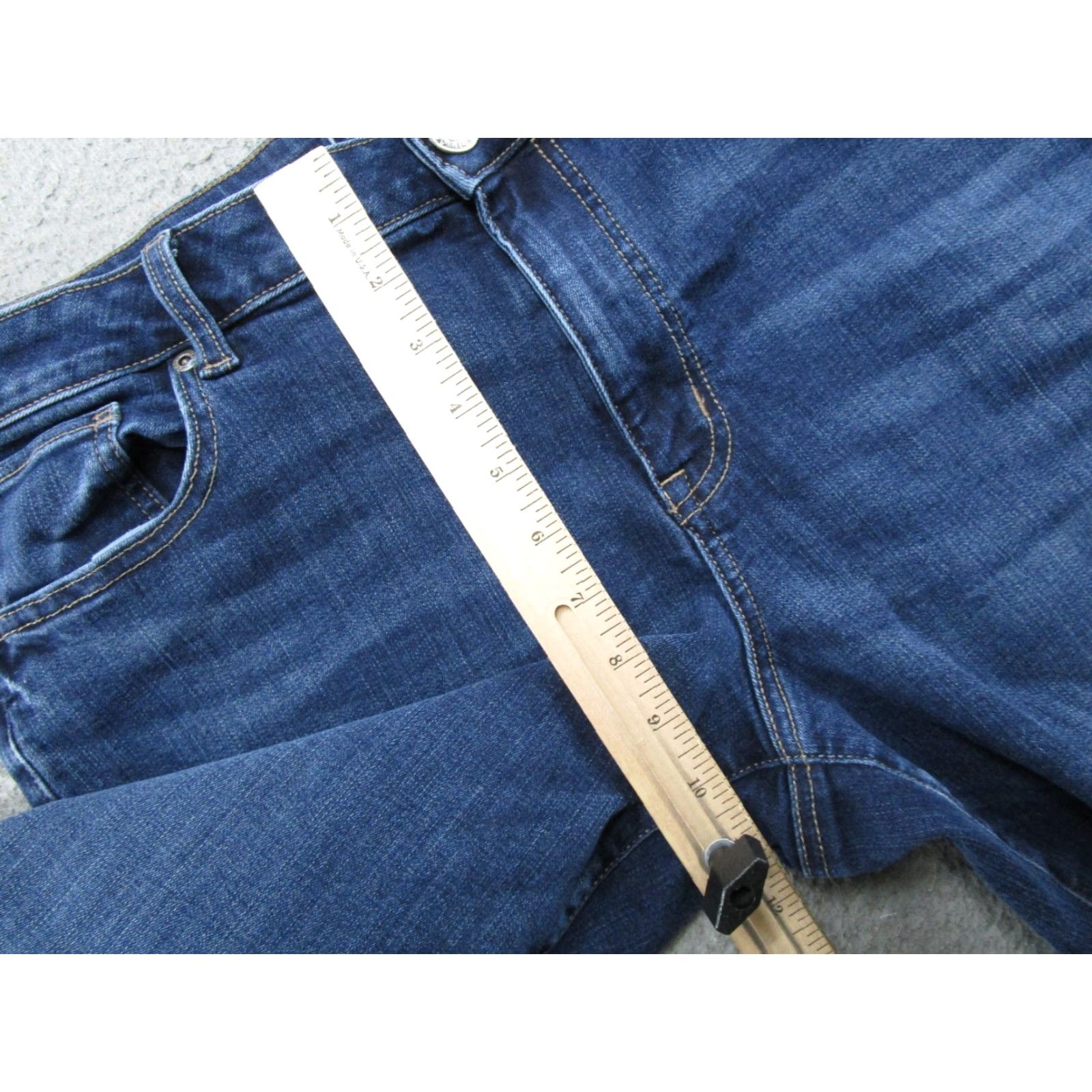 Vintage Maurices Women's High Rise Blue Stretch Denim Jeans Size 18 Size 40" / US 18 - 7 Thumbnail