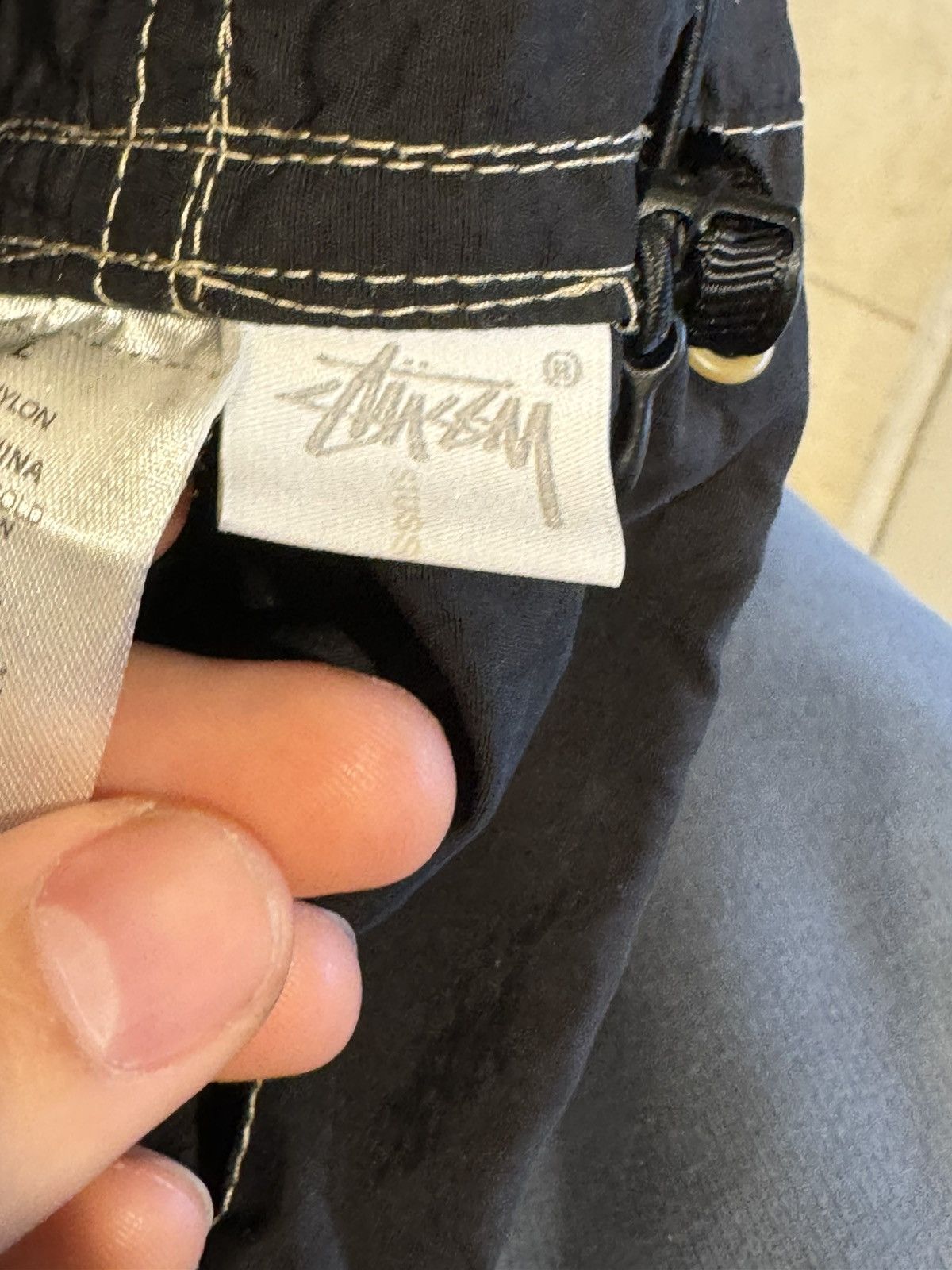 Stussy × Vintage Vintage Stussy sample windbreaker Size US L / EU 52-54 / 3 - 5 Thumbnail