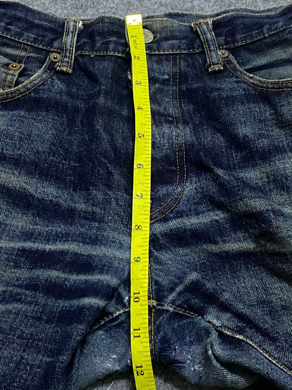 Japanese Brand 💥Rare💥Vintage Studio D Artisan Selvedge Distressed Denim Size US 33 - 5 Thumbnail