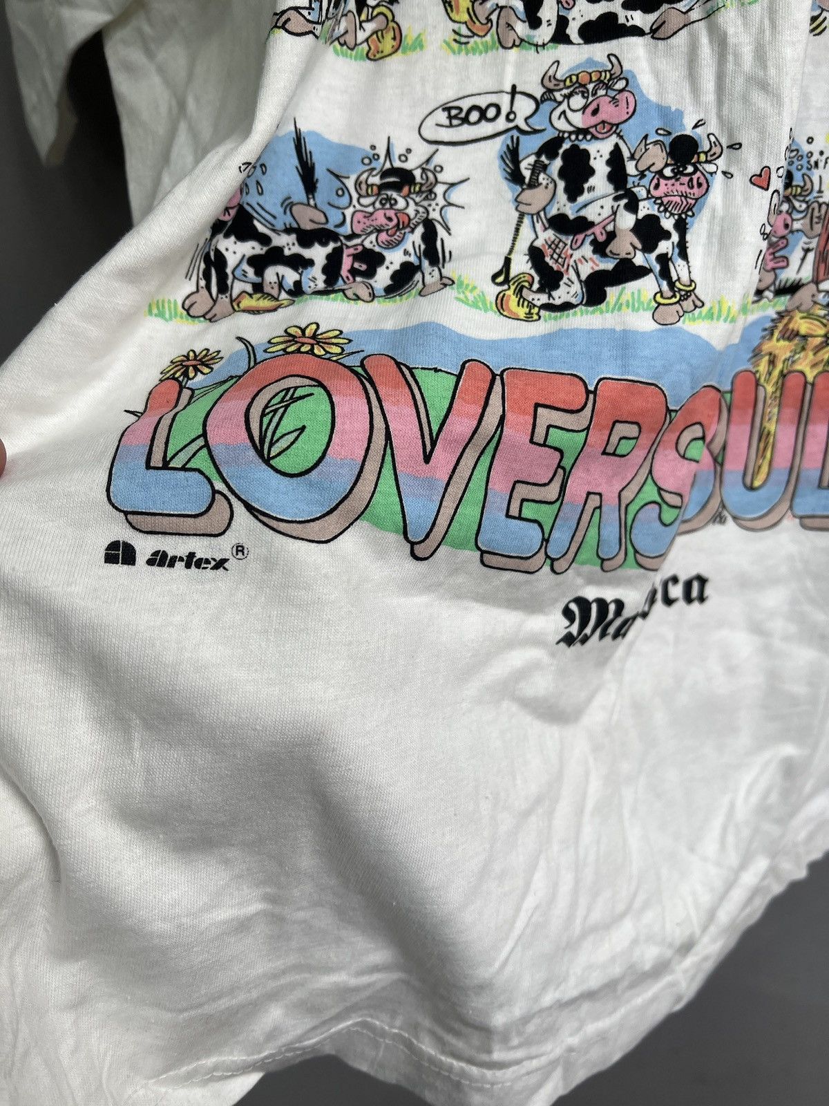 Vintage VINTAGE RETRO FUNKY SEX PIGS STREETWEAR T SHIRT Size US XL / EU 56 / 4 - 2 Thumbnail