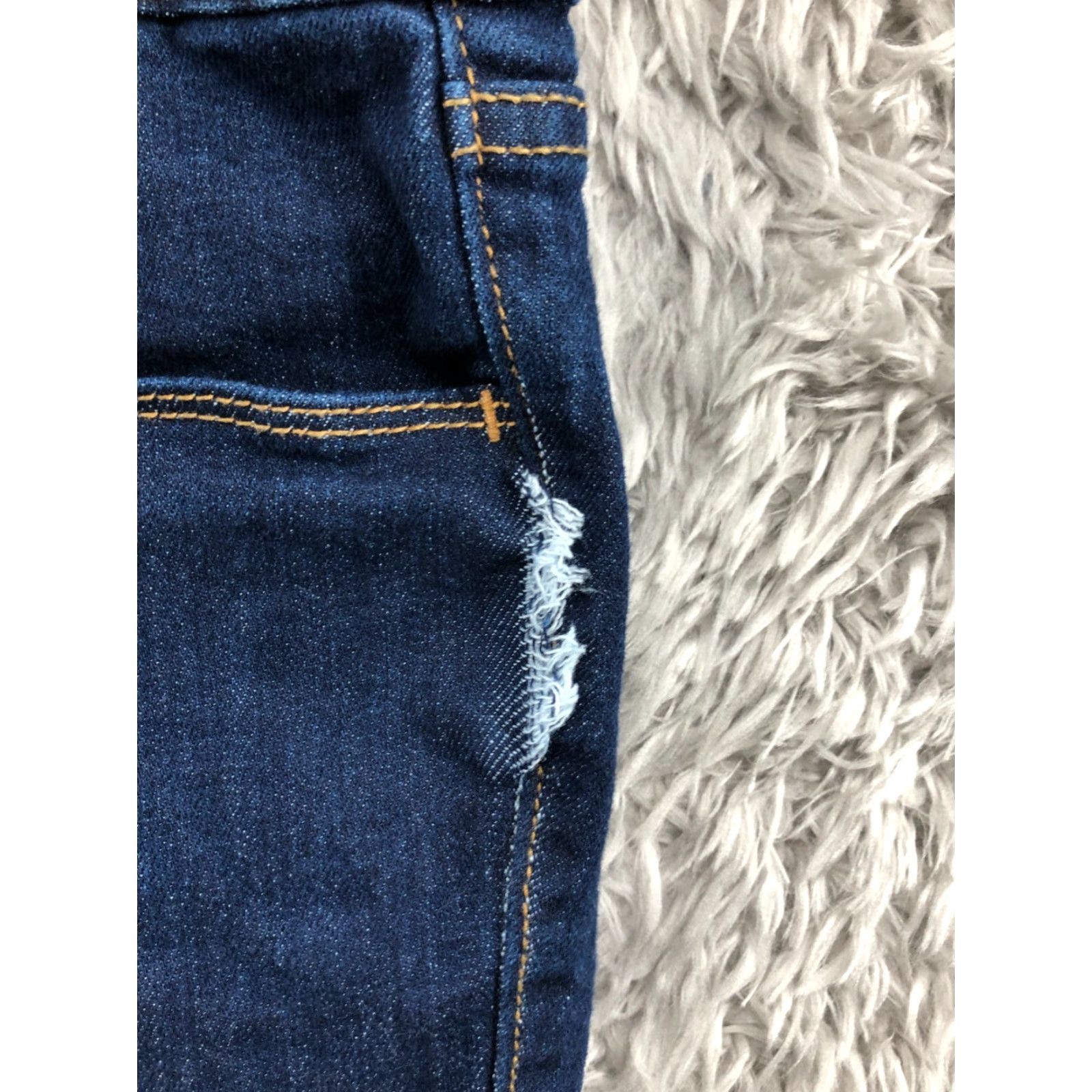 Old Navy Old Navy High Rise Super Skinny Jeans Plus Size 22 Womens Medium Wash Blue Flaw Size 40" / US 18 - 5 Thumbnail