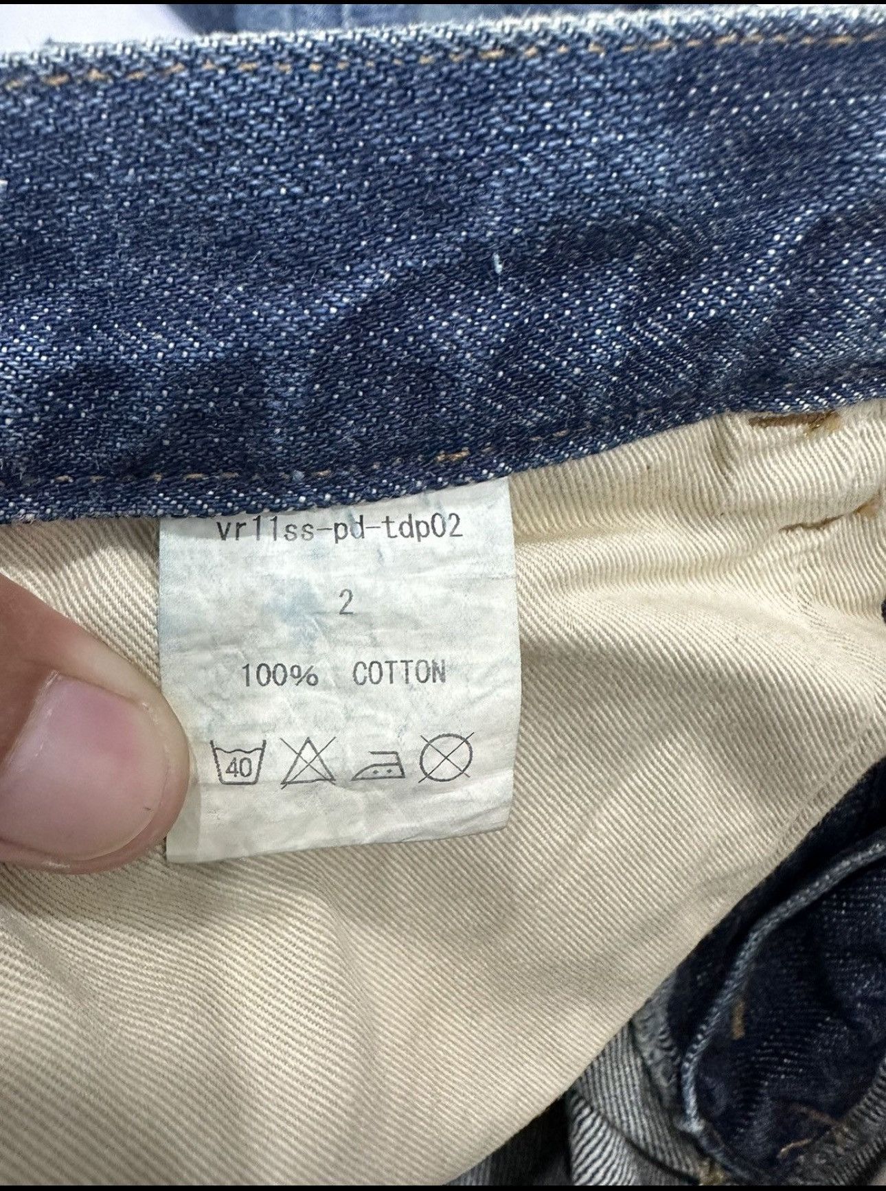Japanese Brand 💥BEST OFFER💥VARDE77 🇯🇵 Remakes Distressed Flare Jeans Size US 32 / EU 48 - 9 Thumbnail