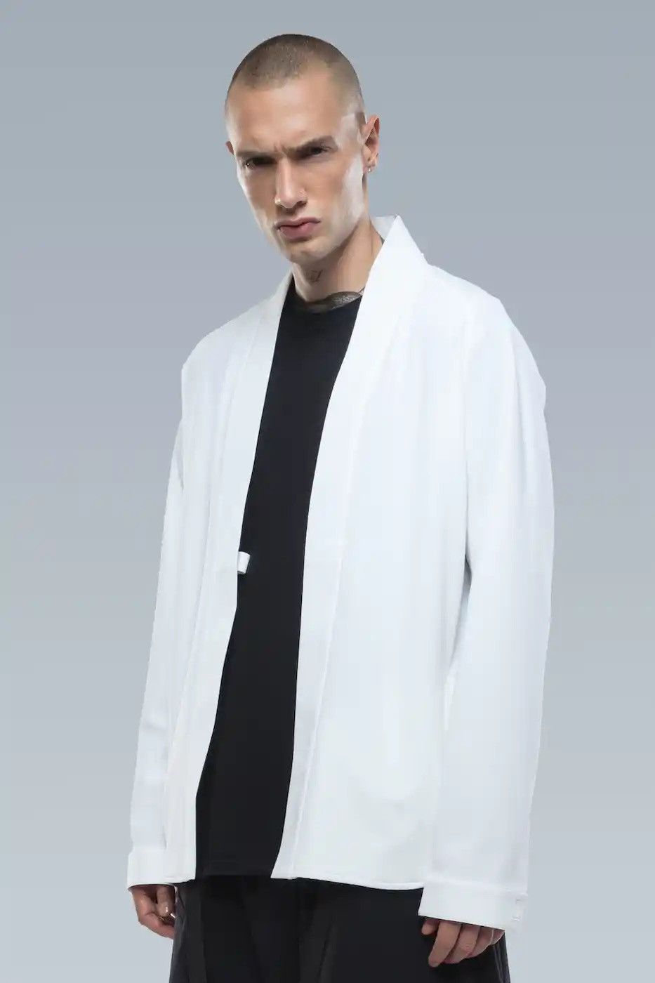 Acronym Rare J72-DS White Dryskin Kimono Jacket | Grailed