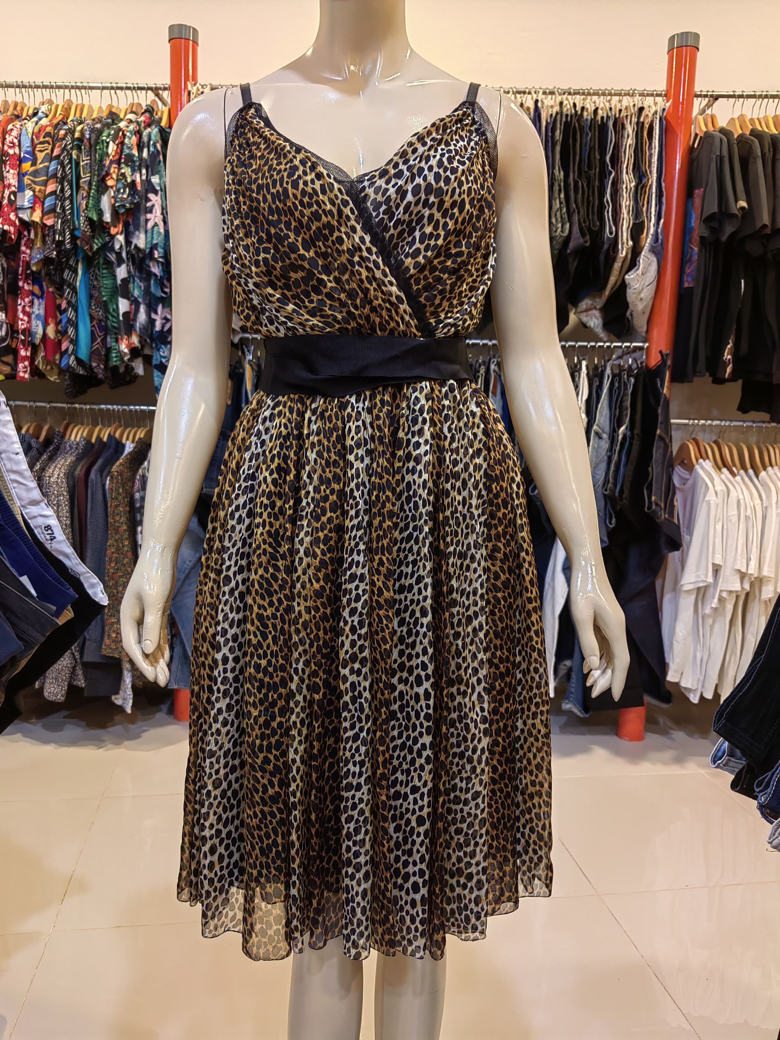 Dolce & Gabbana Dolce & Gabbana leopard mini dress Size XS / US 0-2 / IT 36-38 - 1 Thumbnail