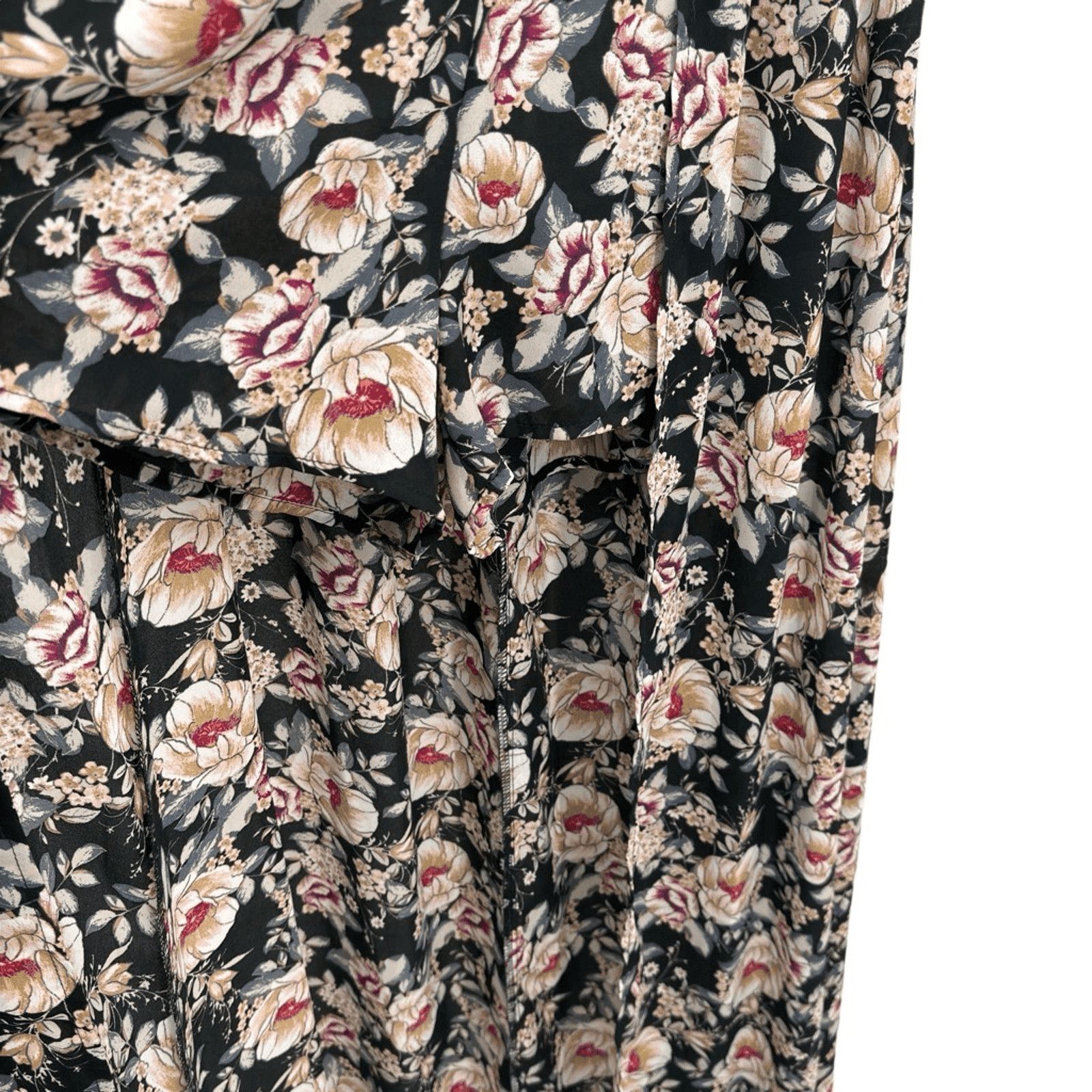 Nordstrom Altar'd State Floral Chiffon Walk-Through Maxi Romper Small Size 26" / US 2 / IT 38 - 8 Thumbnail