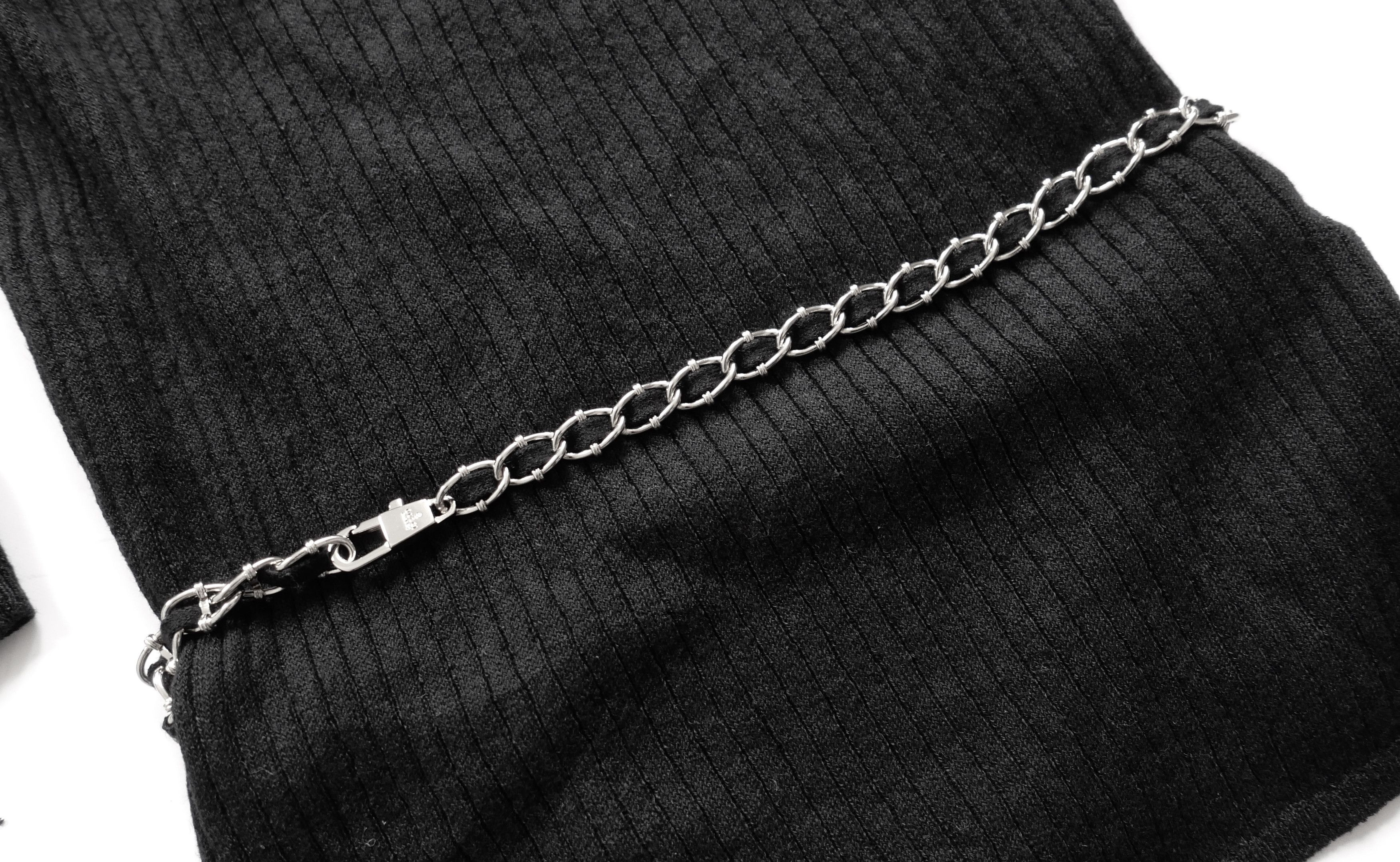 Gucci Gucci Vintage Spring 2006 Chain Belt Skinny Rib Top Size M / US 6-8 / IT 42-44 - 2 Thumbnail