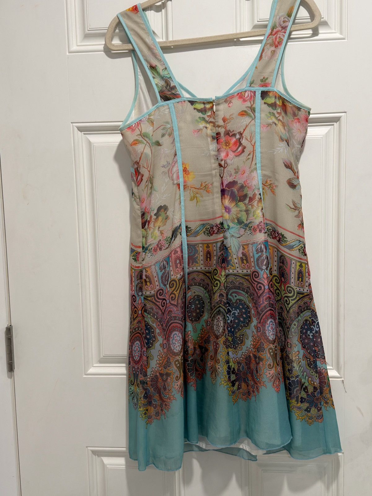 Other Vintage Boho Floral Dress Size M / US 6-8 / IT 42-44 - 2 Thumbnail