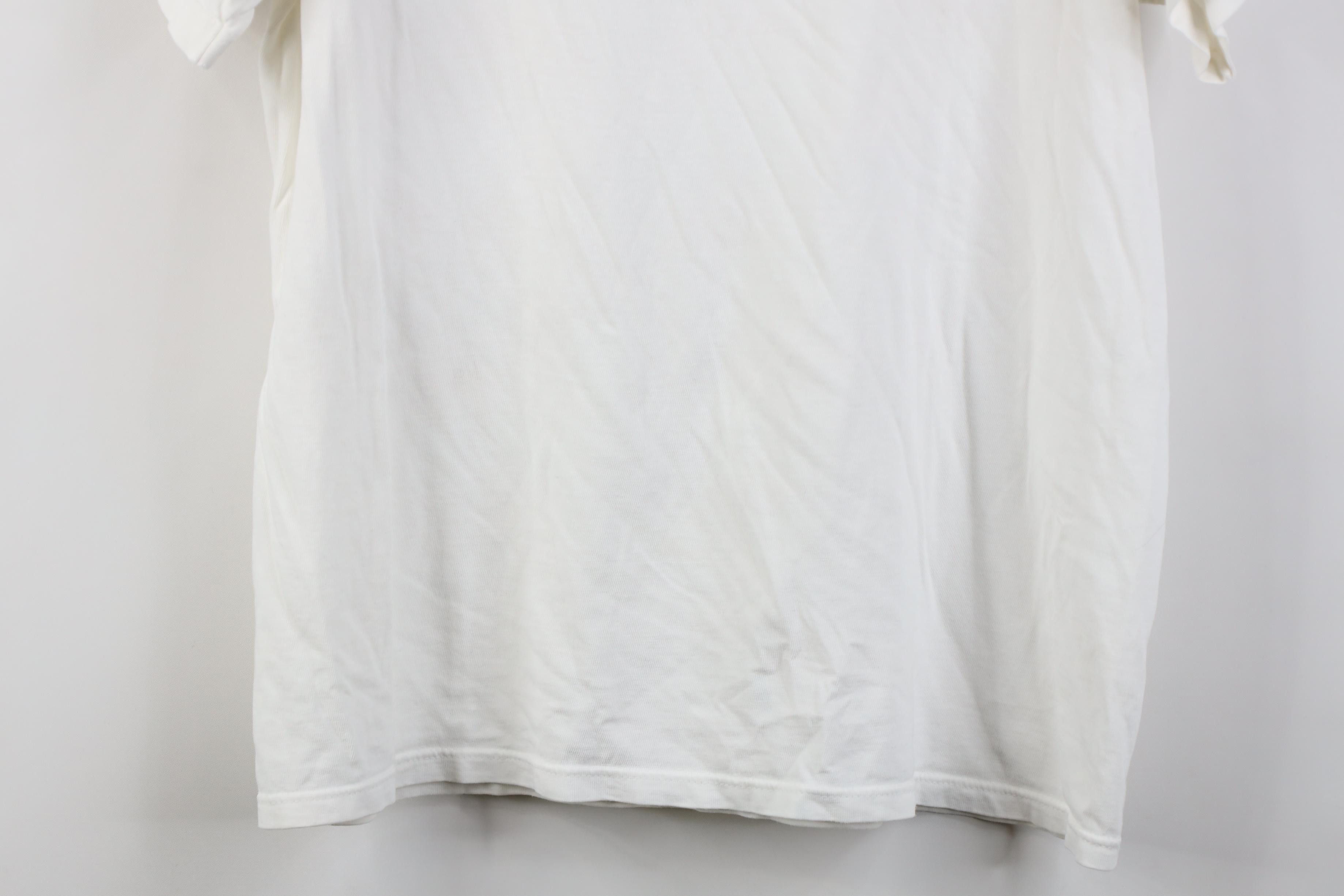 Guess Vintage 90s Guess Jeans Spell Out USA Flag T-Shirt White Size S / US 4 / IT 40 - 3 Thumbnail