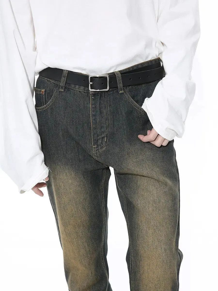 Japanese Brand Retro loose high street micro flared jeans Size US 32 / EU 48 - 4 Thumbnail