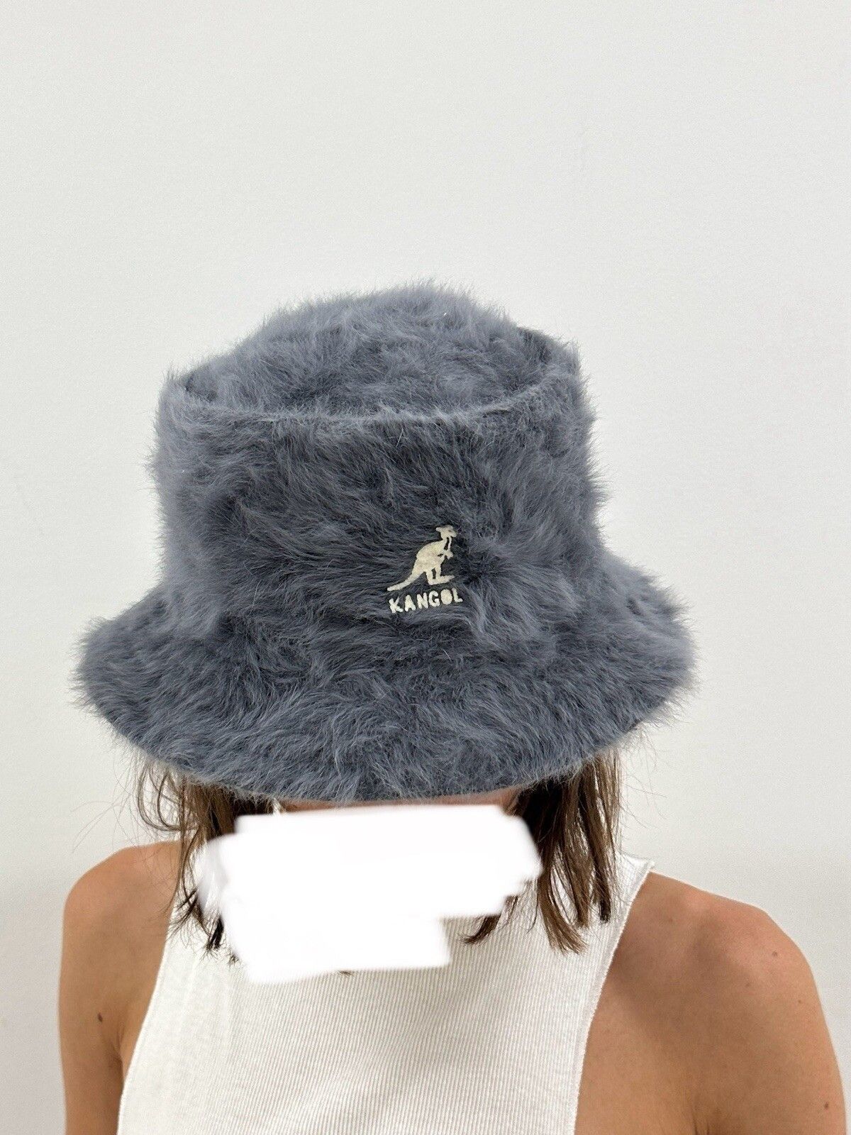 Kangol VINTAGE Kangol FURGORA Bucket Bin Hat Fuzzy Fluffy size L Size ONE SIZE - 5 Thumbnail