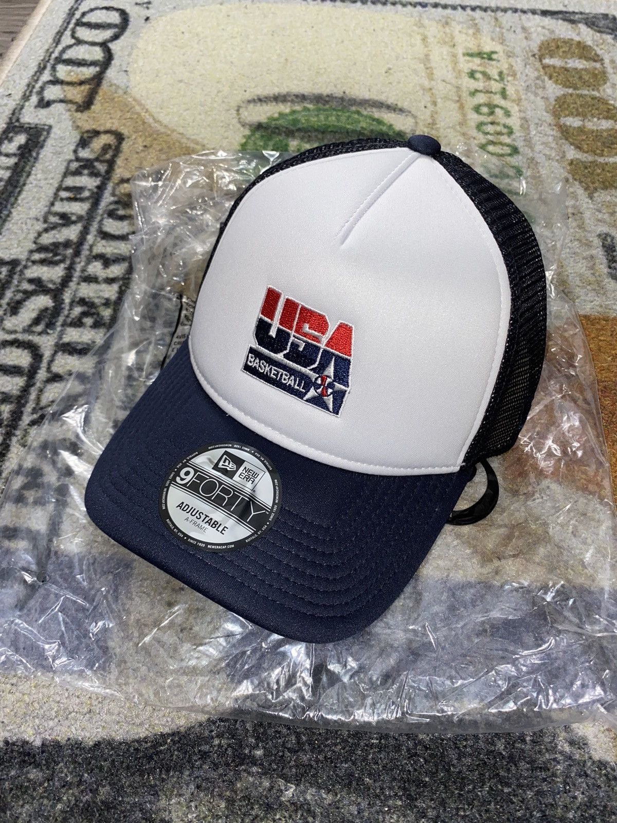 Kith x New Era for USA Basketball Nolan Trucker Hat