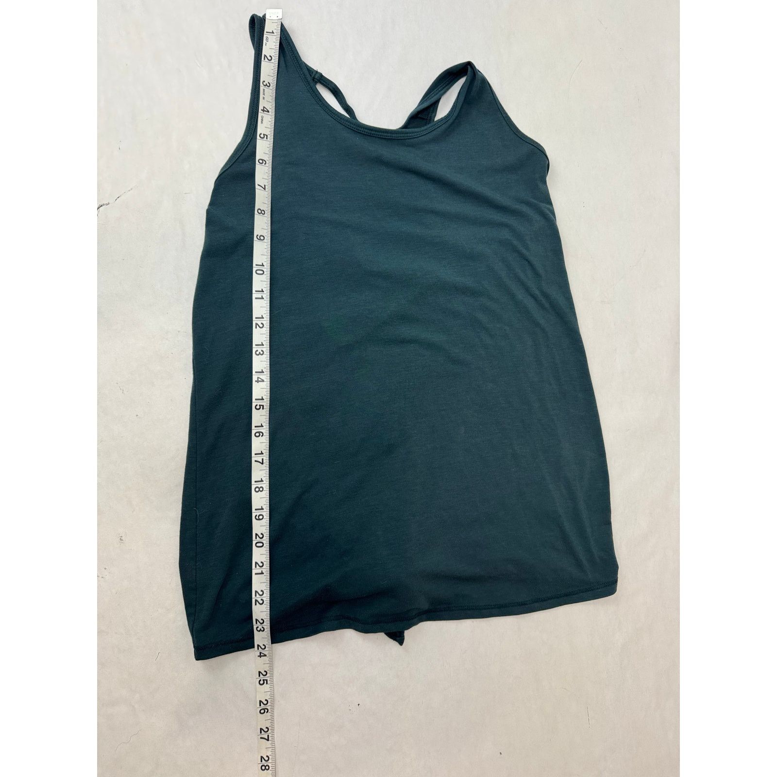 Athleta Athleta Tank Top Soft Racerback Open-Back Design Green Small Size S / US 4 / IT 40 - 7 Thumbnail