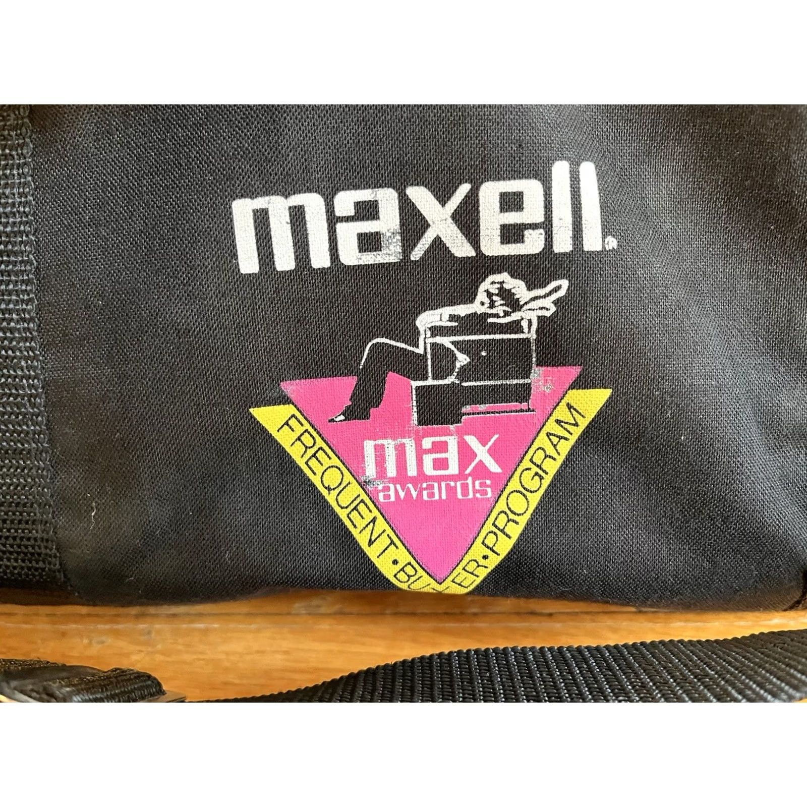 Vintage VINTAGE Air-Tex Duffel Bag Black 80s 90s Music Maxi ? Size ONE SIZE - 2 Thumbnail