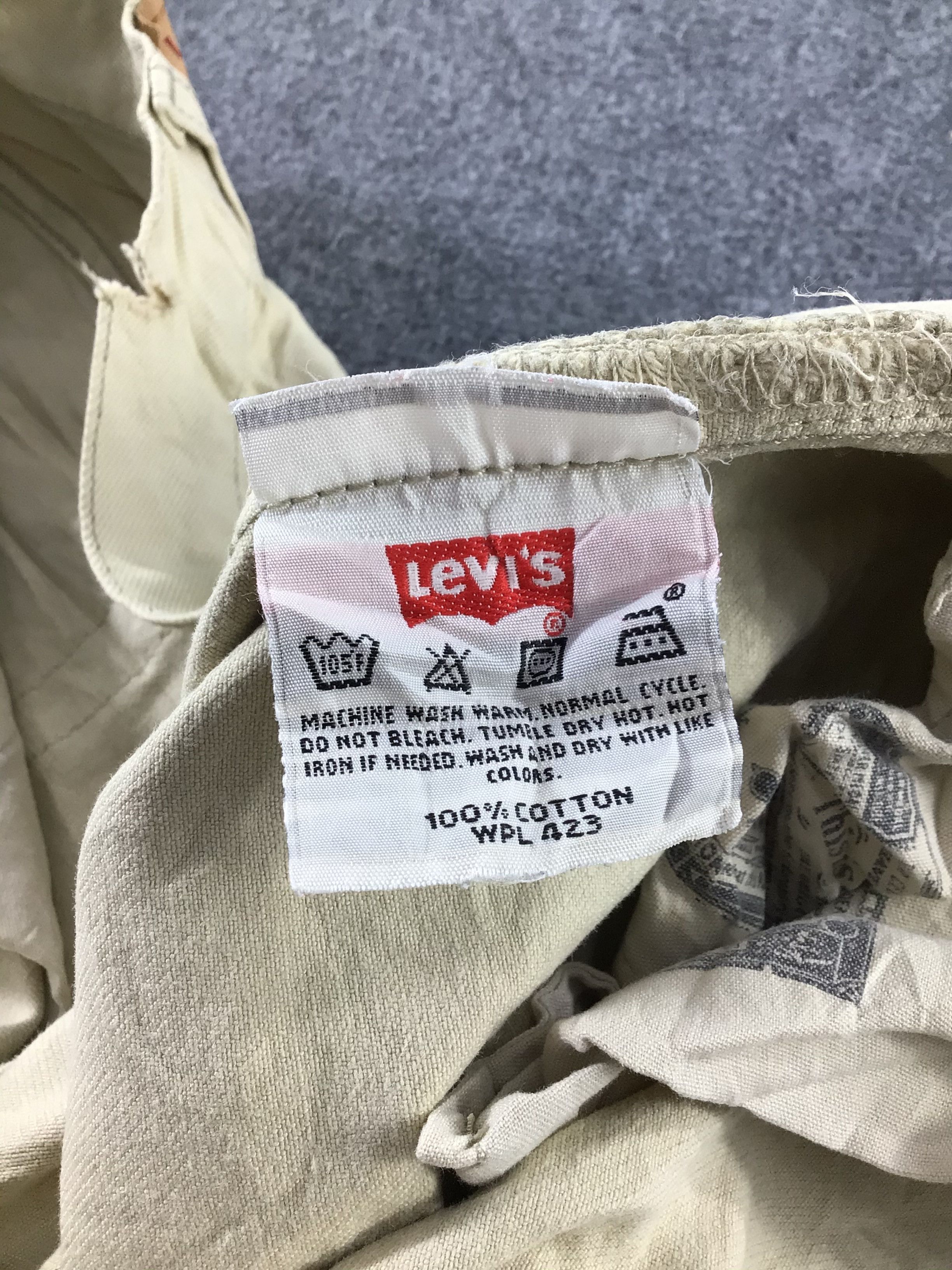 Levi's Vintage 90s Levis 501 Jeans-J751 Size US 43 - 9 Thumbnail