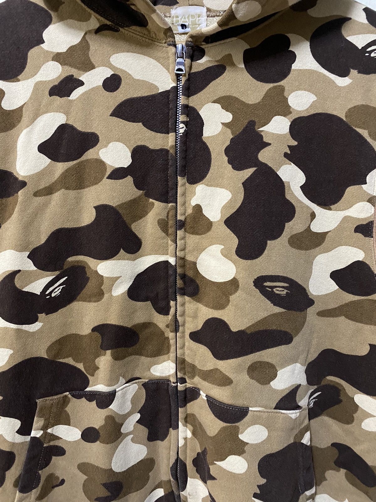 Bape A Bathing Ape BAPE Camo Sleeveless Hoodie Size US M / EU 48-50 / 2 - 3 Thumbnail