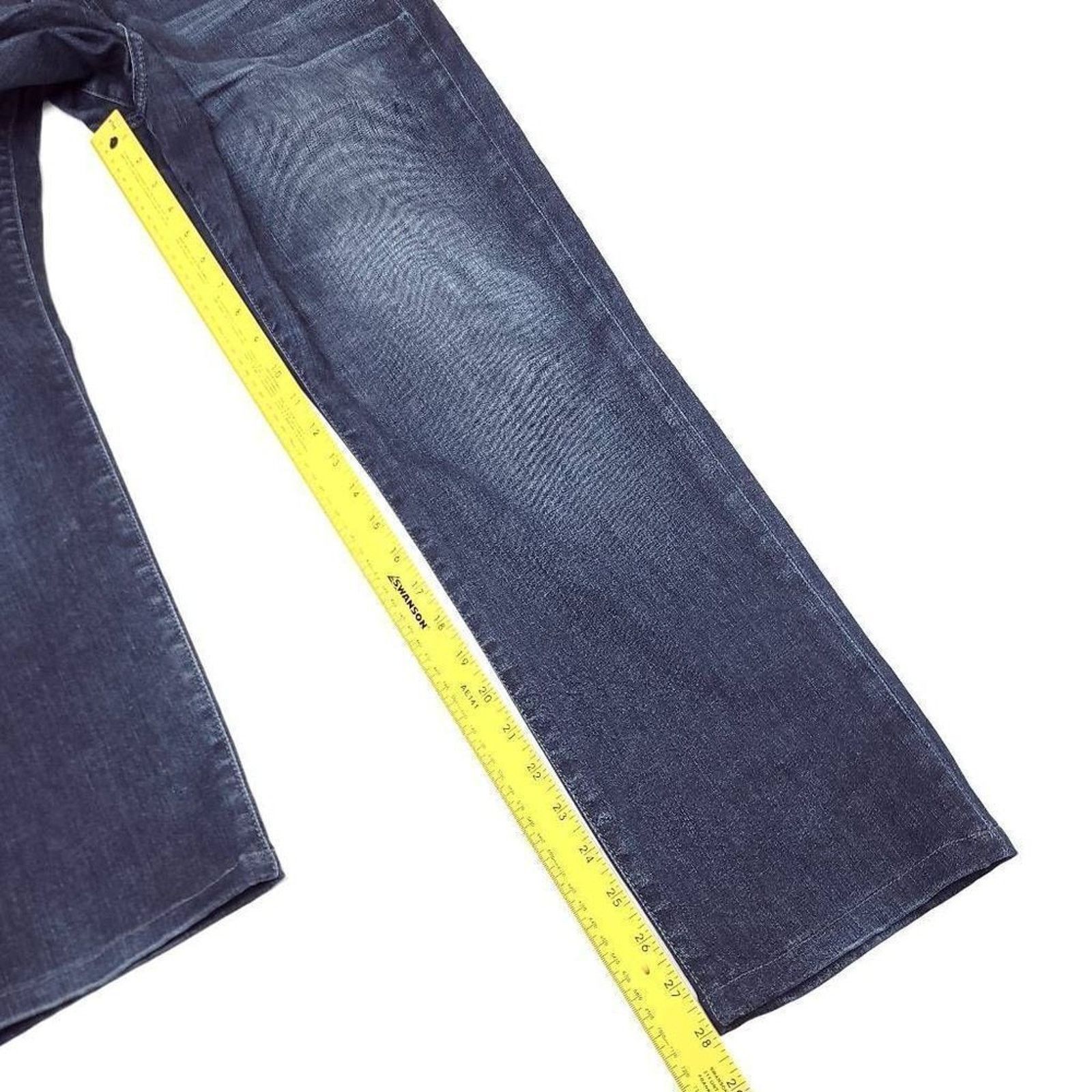 Joe's Joes Jeans Slim Fit Mens 36x28 Blue Dark Wash Denim Mid Rise Size US 36 / EU 52 - 4 Thumbnail
