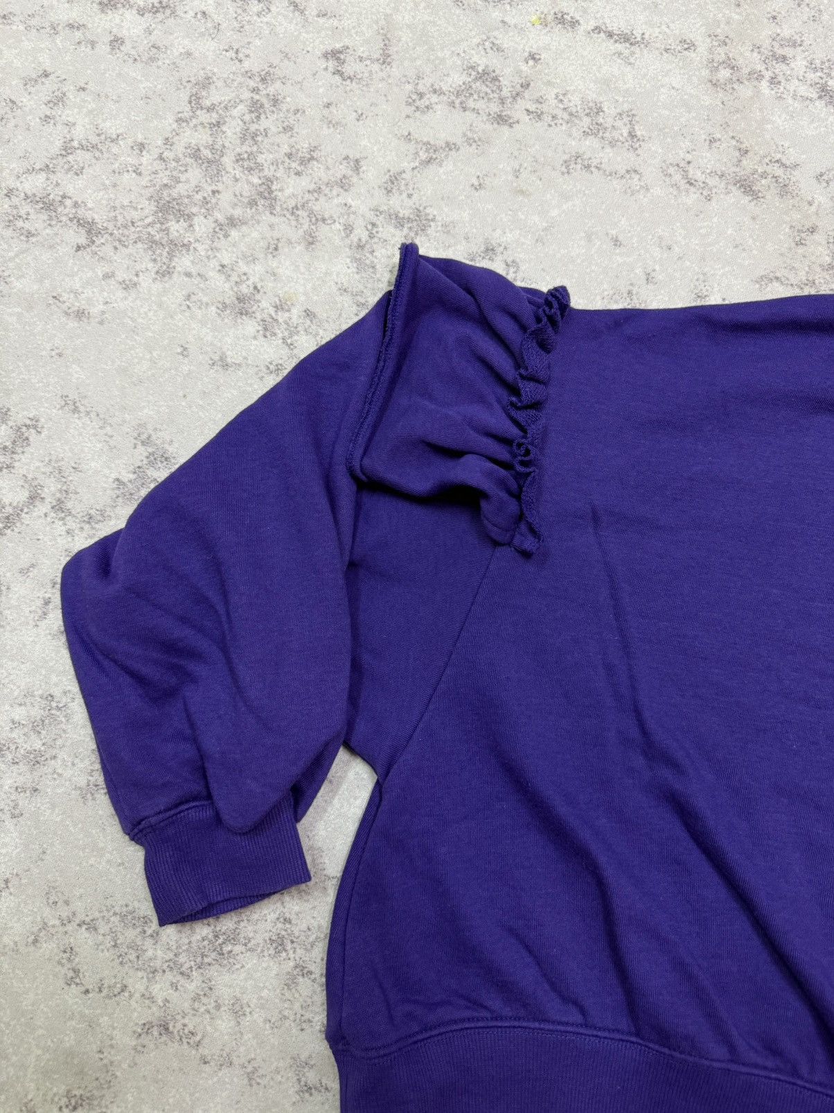 Japanese Brand Niko and x Jamiroquai frill pullover crop sweatshirt Size L / US 10 / IT 46 - 4 Thumbnail