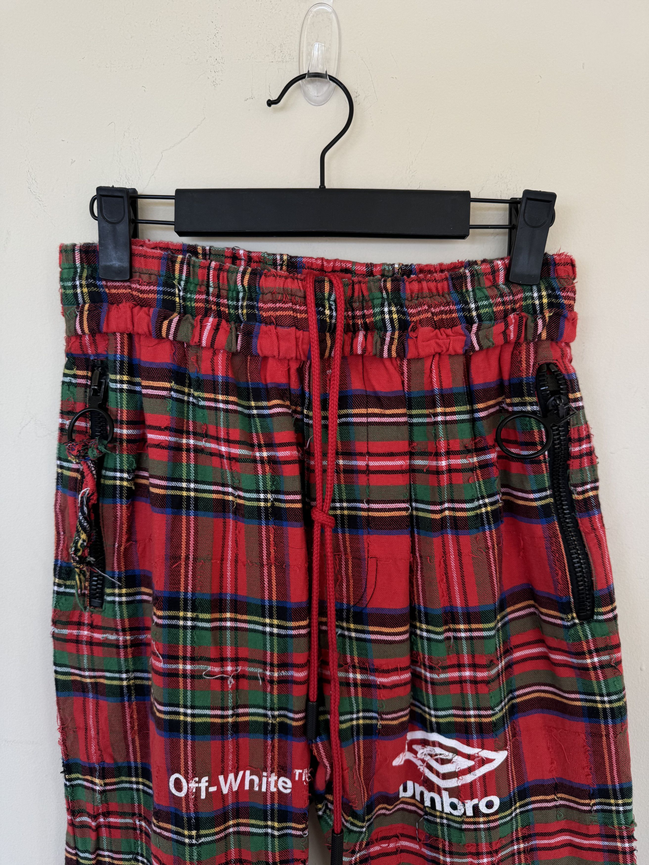 Off-White Off White x Umbro Plaid Pants Size US 30 / EU 46 - 4 Thumbnail