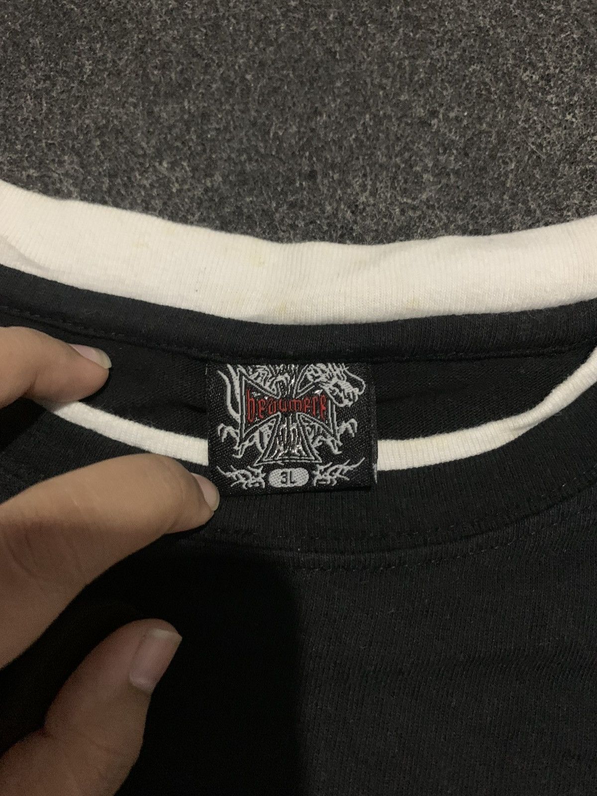 Japanese Brand Y2k Beumere Dragon Cross "The Raised" Graphic T-Shirt Size US L / EU 52-54 / 3 - 6 Thumbnail