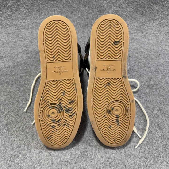 Louis Vuitton Louis Vuitton Rivoli Sneakers in Black and White -2508 Size US 8.5 / EU 41-42 - 4 Thumbnail
