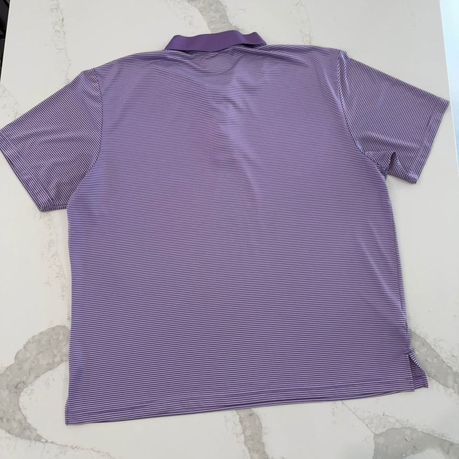 Grand Slam Grand Slam Polo Golf Shirt Men XXL Purple Stripe Performance Size US XXL / EU 58 / 5 - 6 Thumbnail