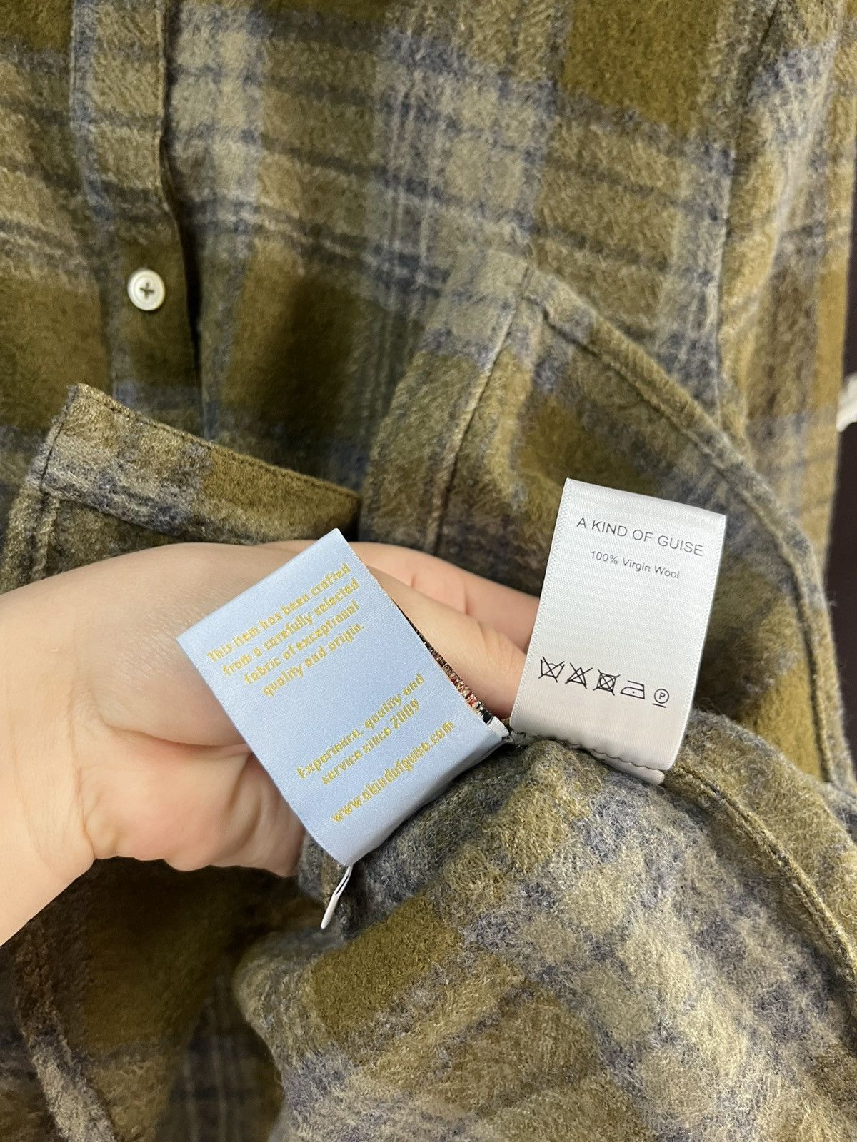 A Kind Of Guise A Kind Of Guise Button Up Wool Overshirt Size US S / EU 44-46 / 1 - 7 Thumbnail