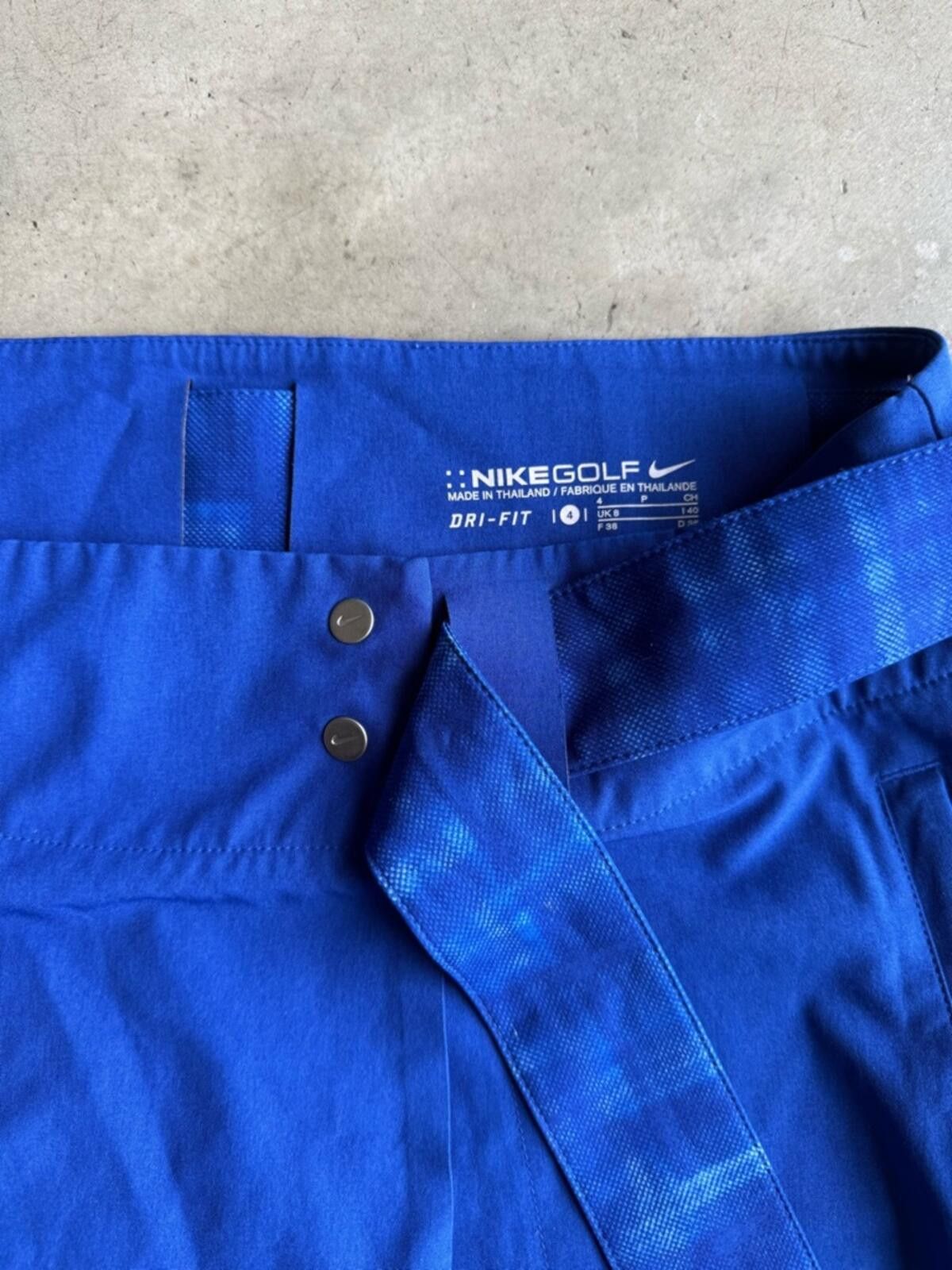 Nike Nike Golf / Dri-FIT Belted Wrap Skirt / Blue Size 27" / US 4 / IT 40 - 9 Thumbnail