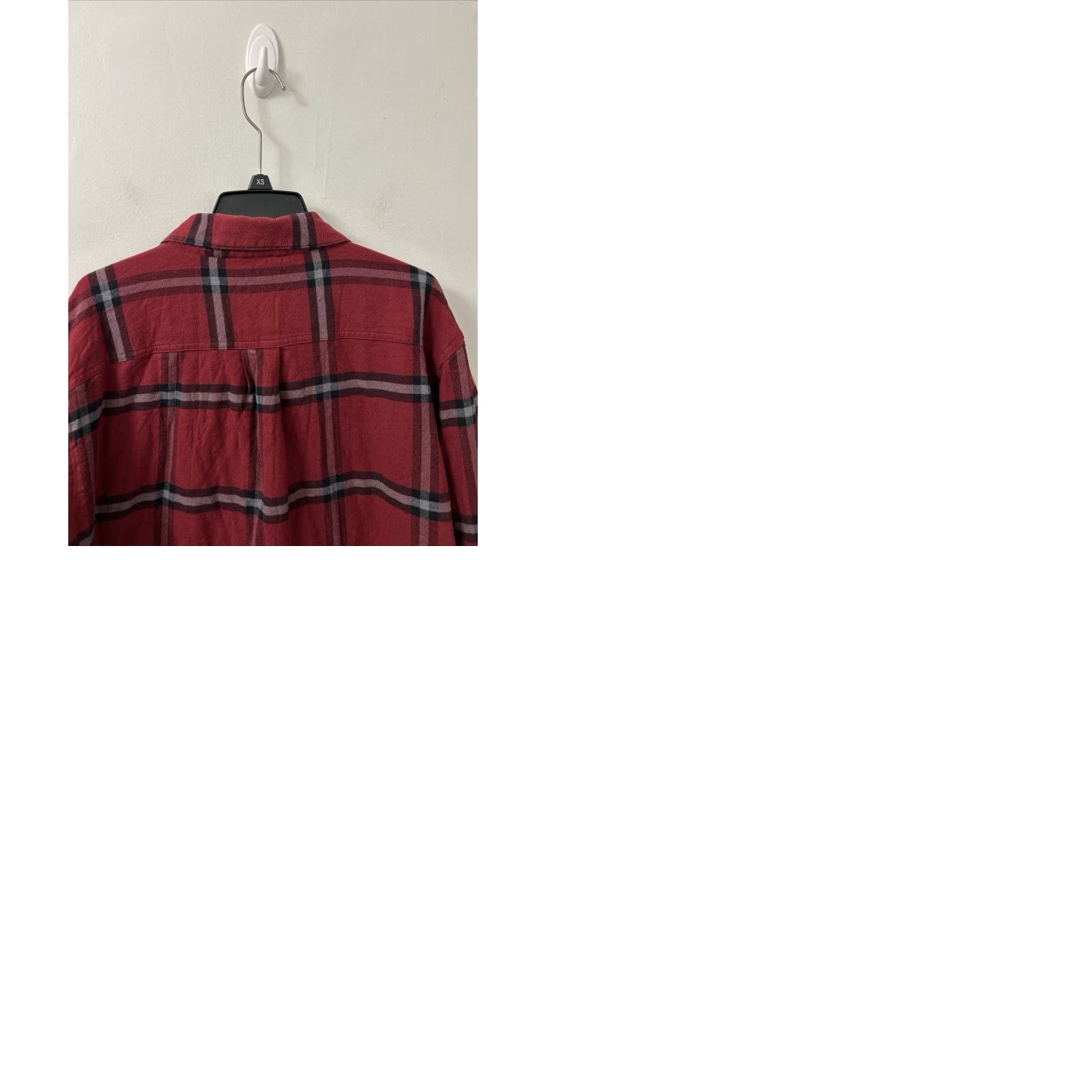 Vintage Columbia Shirt Jacket Mens Large Red Plaid Fleece Lined Shacket L/S Button-Up Chest Pocket Casual Fall Winter Size US L / EU 52-54 / 3 - 9 Thumbnail