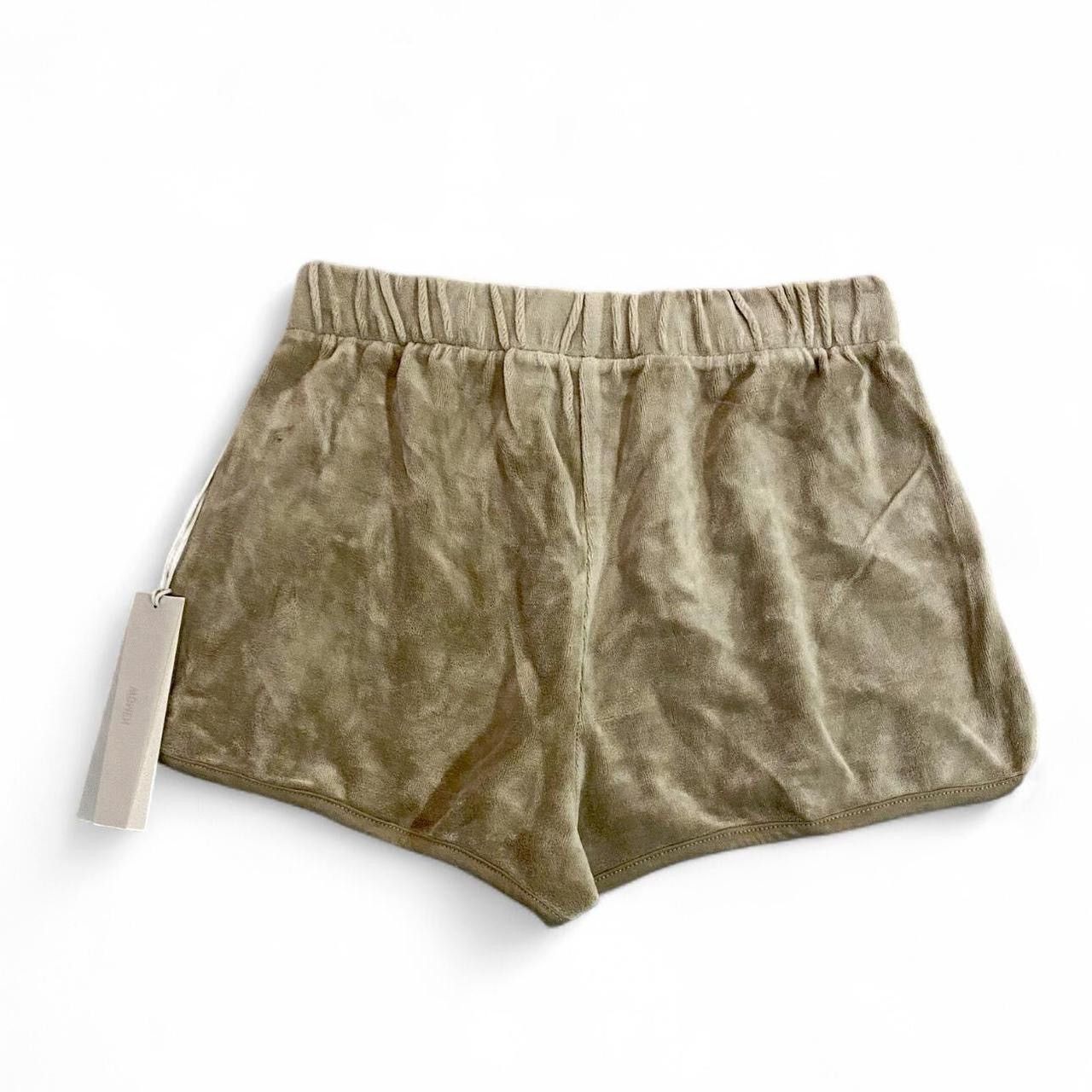 Fear of God New Essentials Fear of God Velour Shorts (Medium) Size 28" / US 6 / IT 42 - 2 Thumbnail