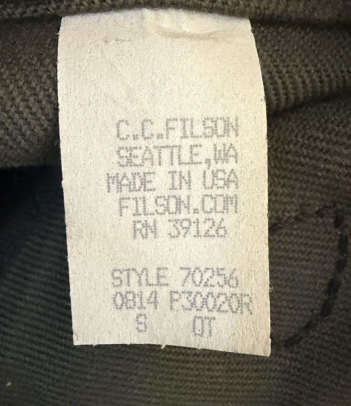 Filson Filson 256 Original Briefcase Otter Green USA Made Size ONE SIZE - 15 Thumbnail