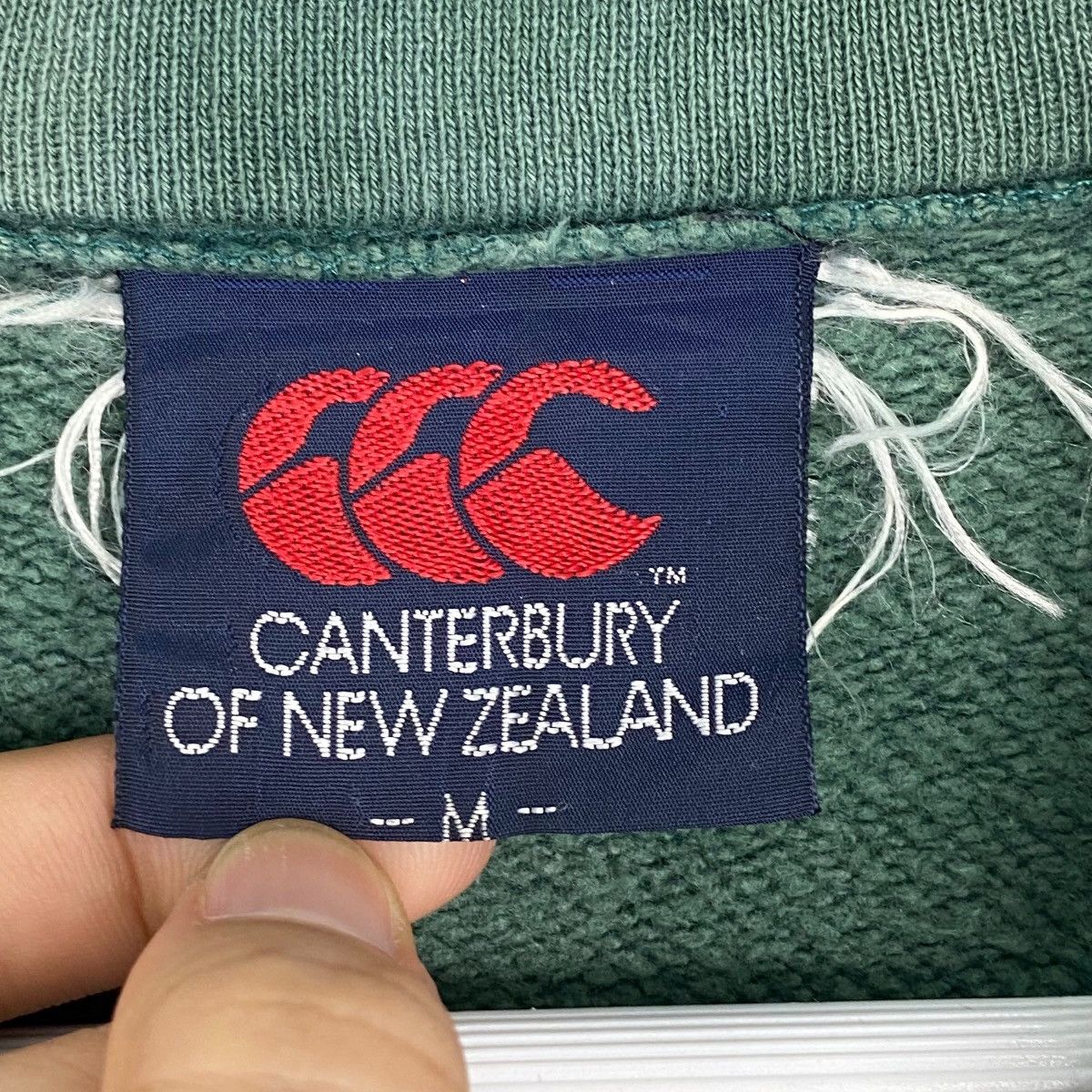 Vintage Vintage Canterbury Of New Zealand Half Zipper Green Size M Size US M / EU 48-50 / 2 - 7 Thumbnail