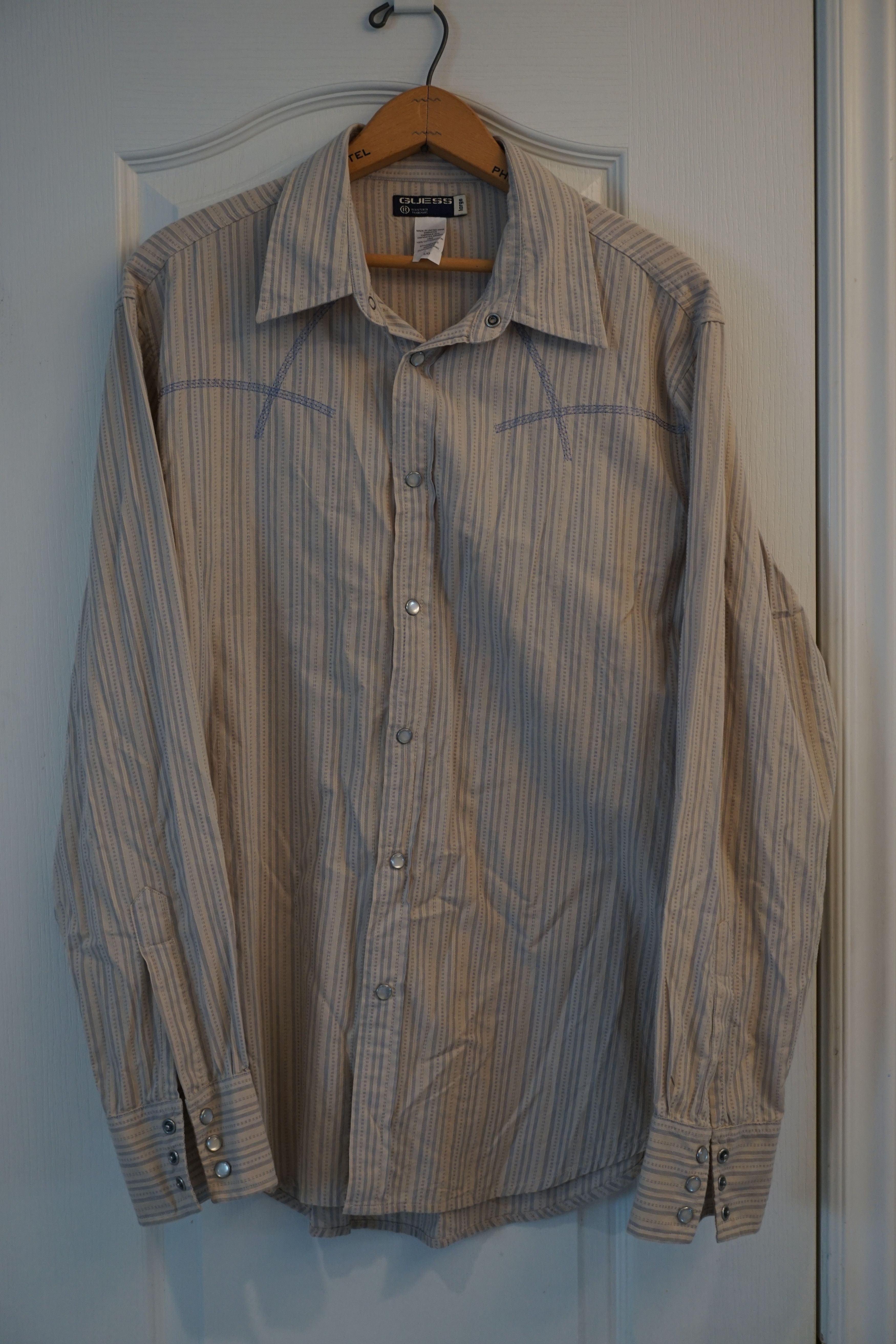 Guess Vintage 90's Guess Button-up Shirt Size US L / EU 52-54 / 3 - 1 Thumbnail