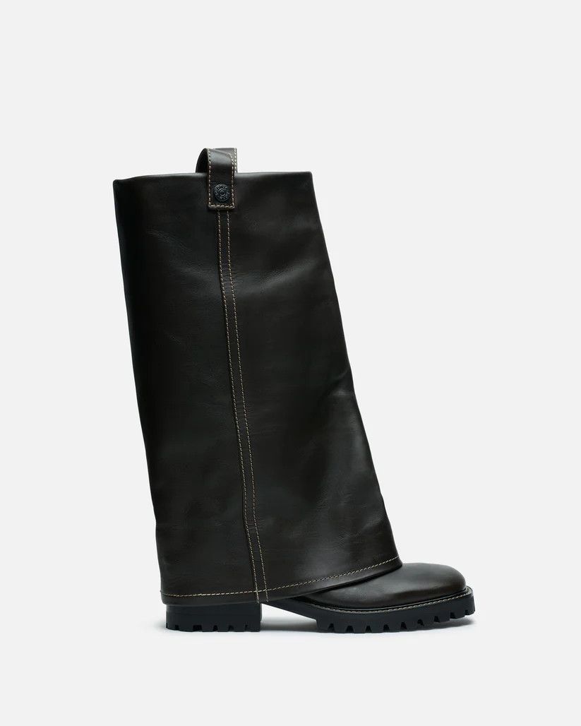 Acne Studios o1s1v1r1oon0825 Knee Hight Boot in Mocha Brown Size US 11 / EU 44 - 1 Thumbnail